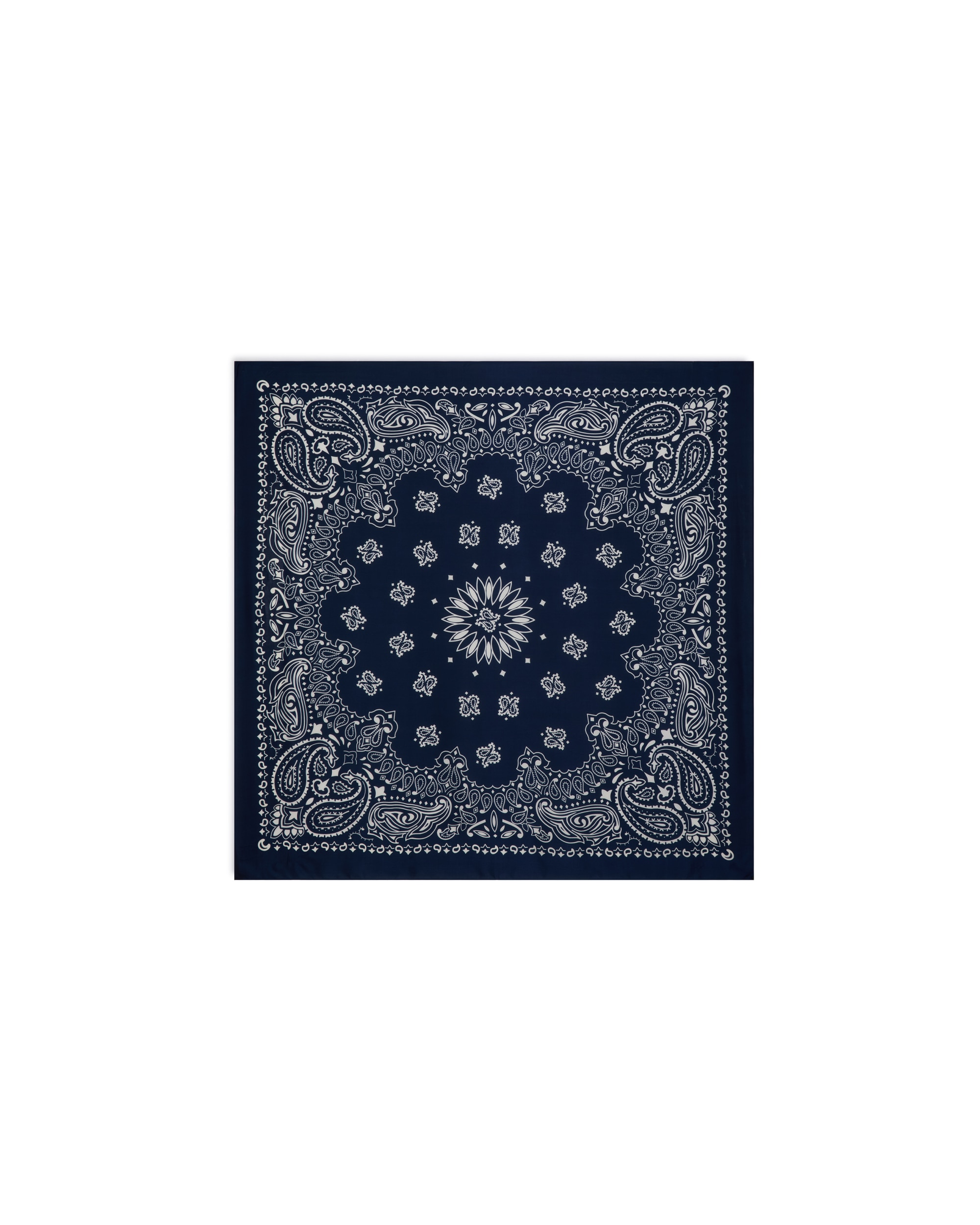 Imagen 0 de Pañuelo con estampado paisley Azul