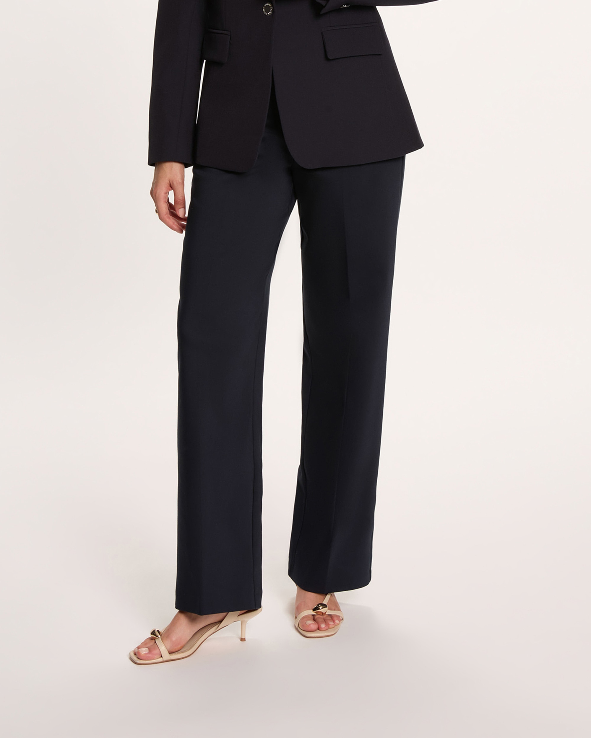 Imagen 1 de Pantalones de vestir de mujer corte recto - Morgan - Azul marino Azul marino