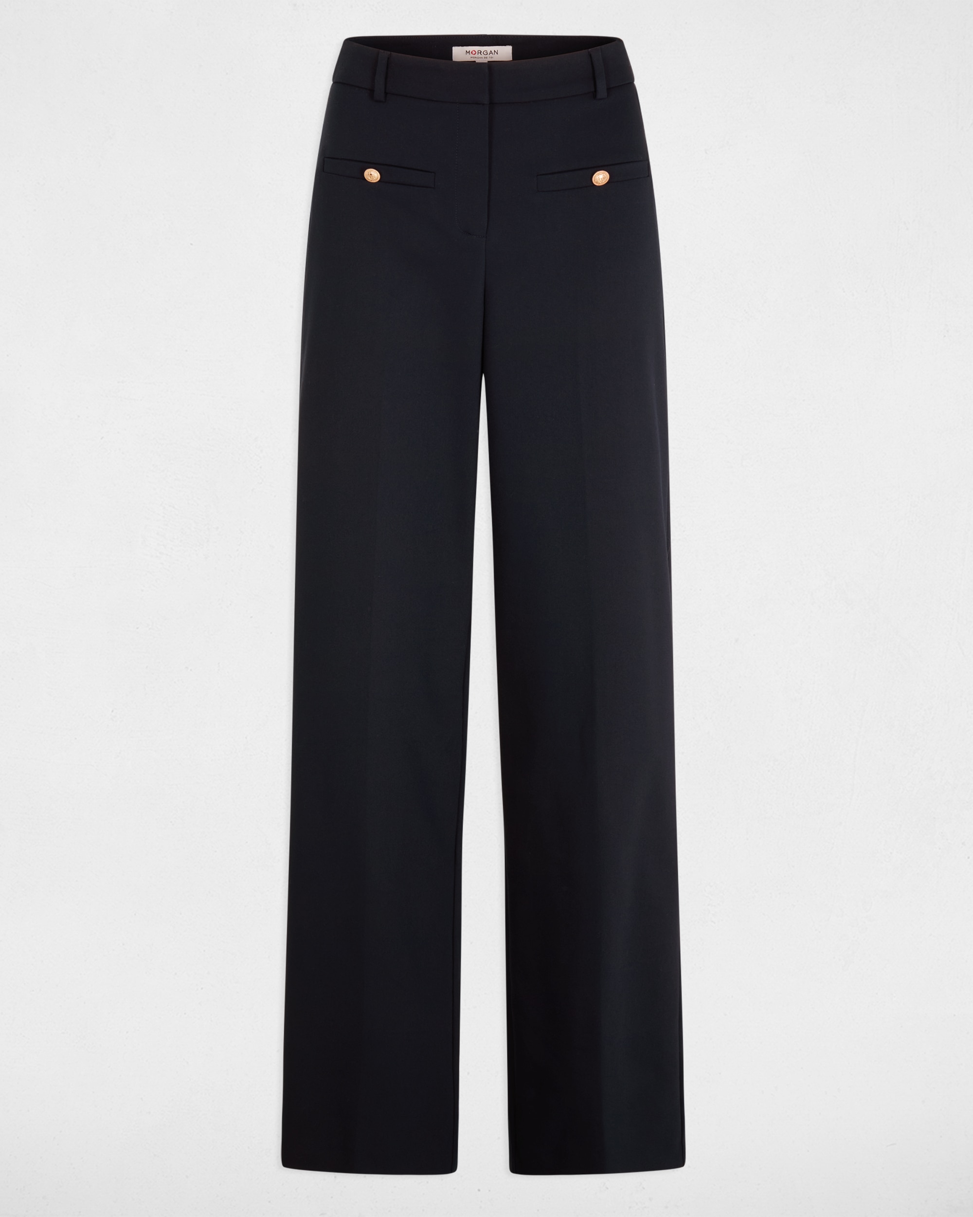 Imagen 4 de Pantalones de vestir de mujer corte recto - Morgan - Azul marino Azul marino