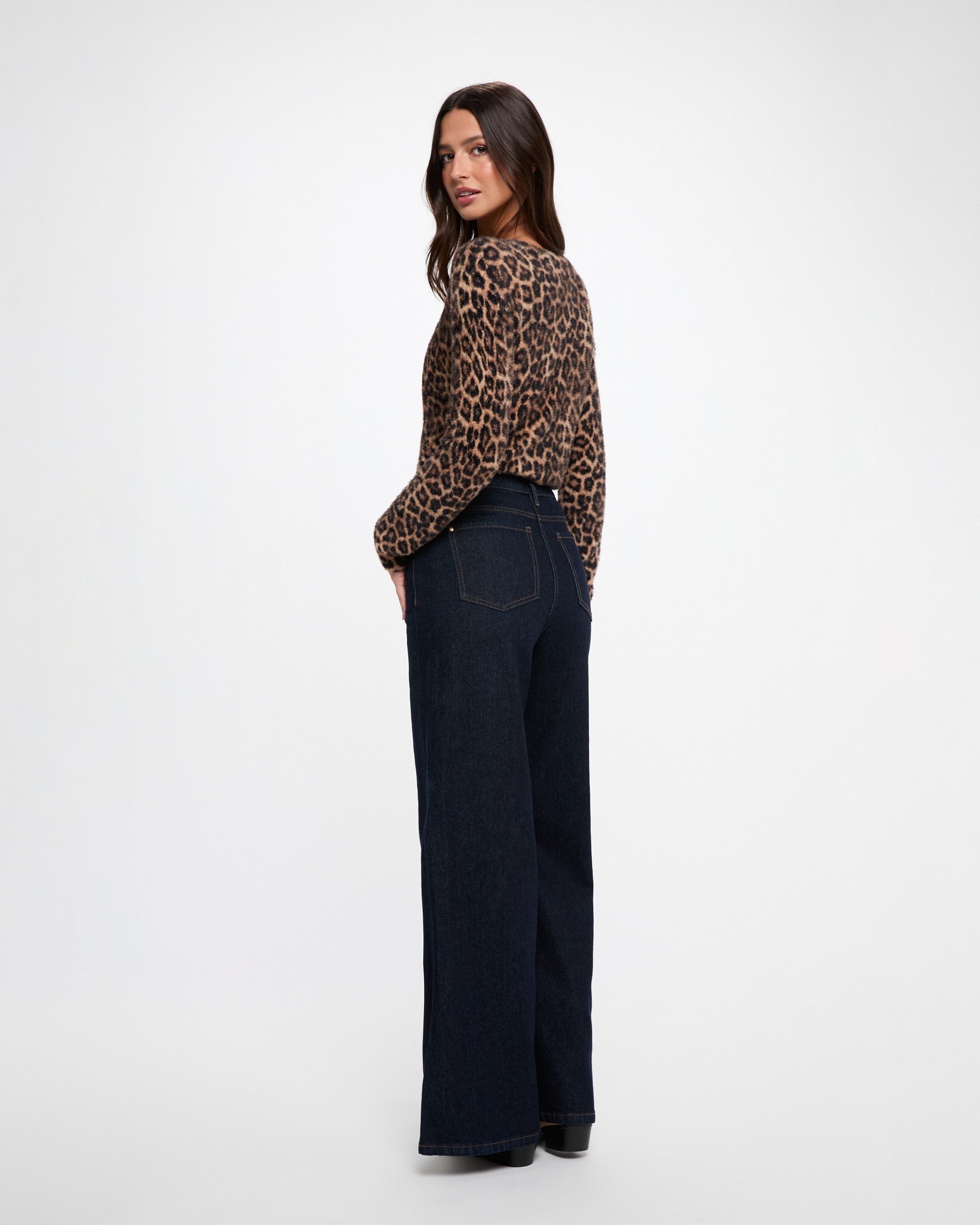 Jersey de mujer con estampado animalier - Morgan - Multicolor Multicolor-2
