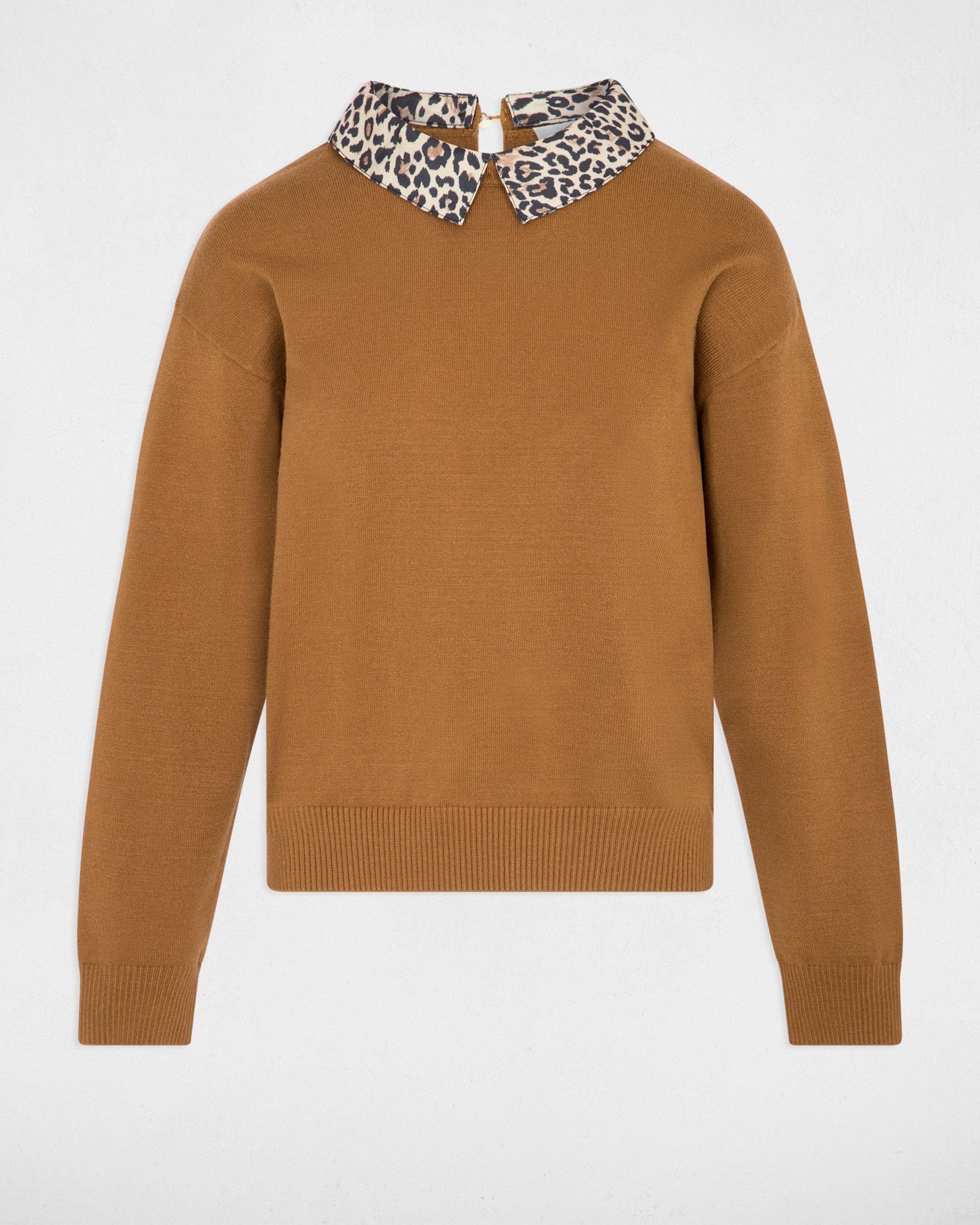 Imagen 5 de Jersey de mujer con cuello camisero - Morgan - Camel Camel