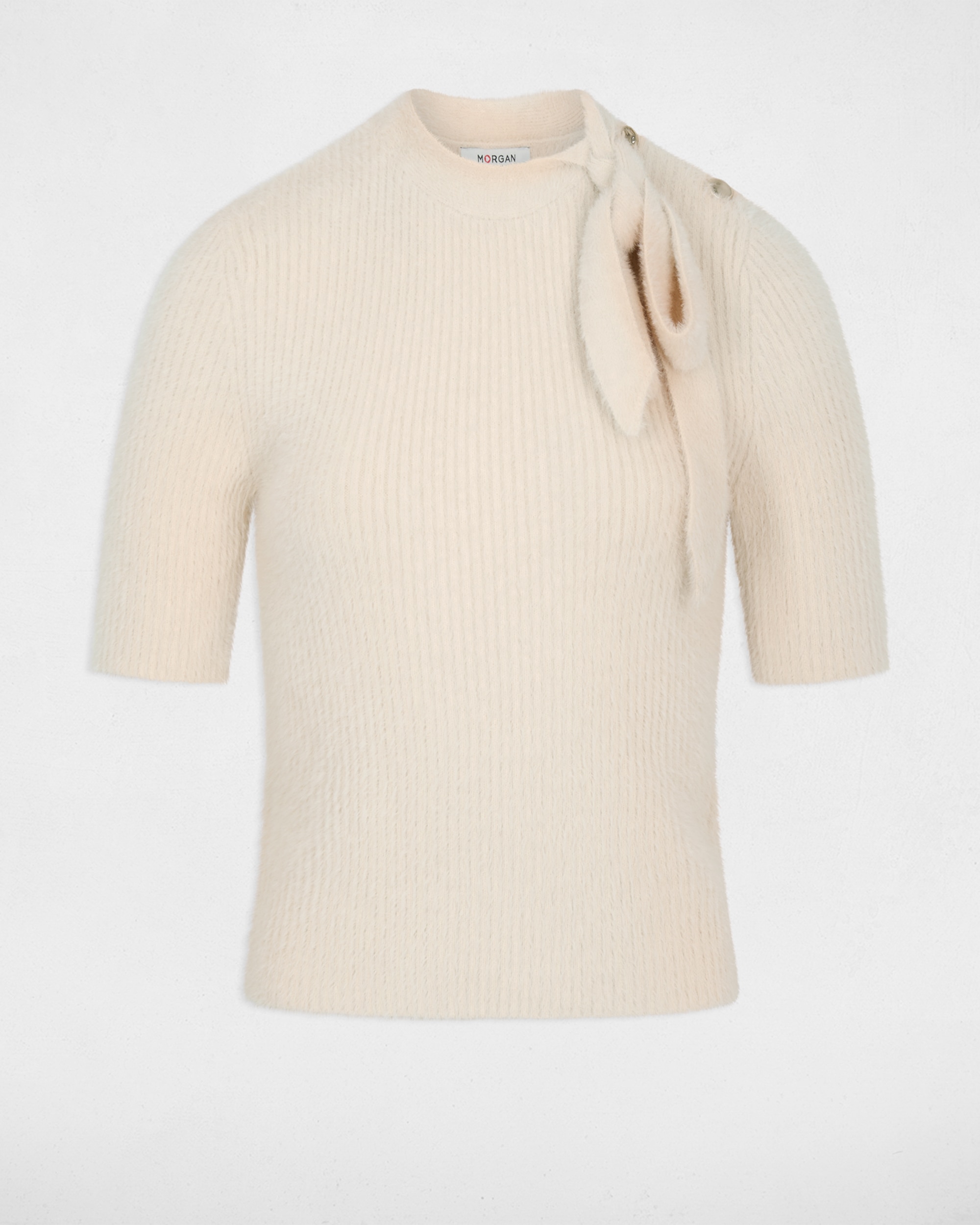 Jersey de mujer con lazo - Morgan - Crudo Crudo-5