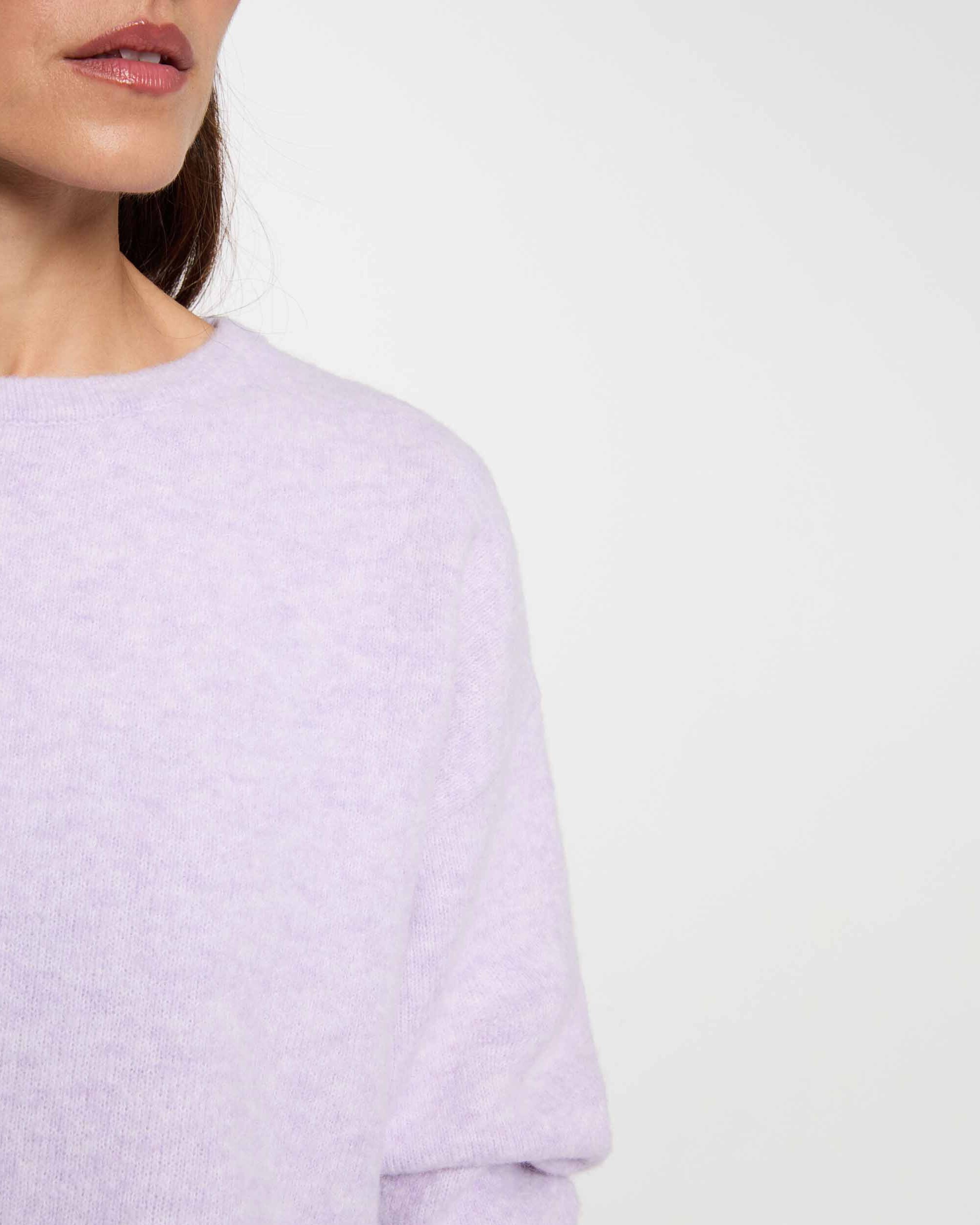 Jersey de mujer en lana - Morgan - Lila Lila-4