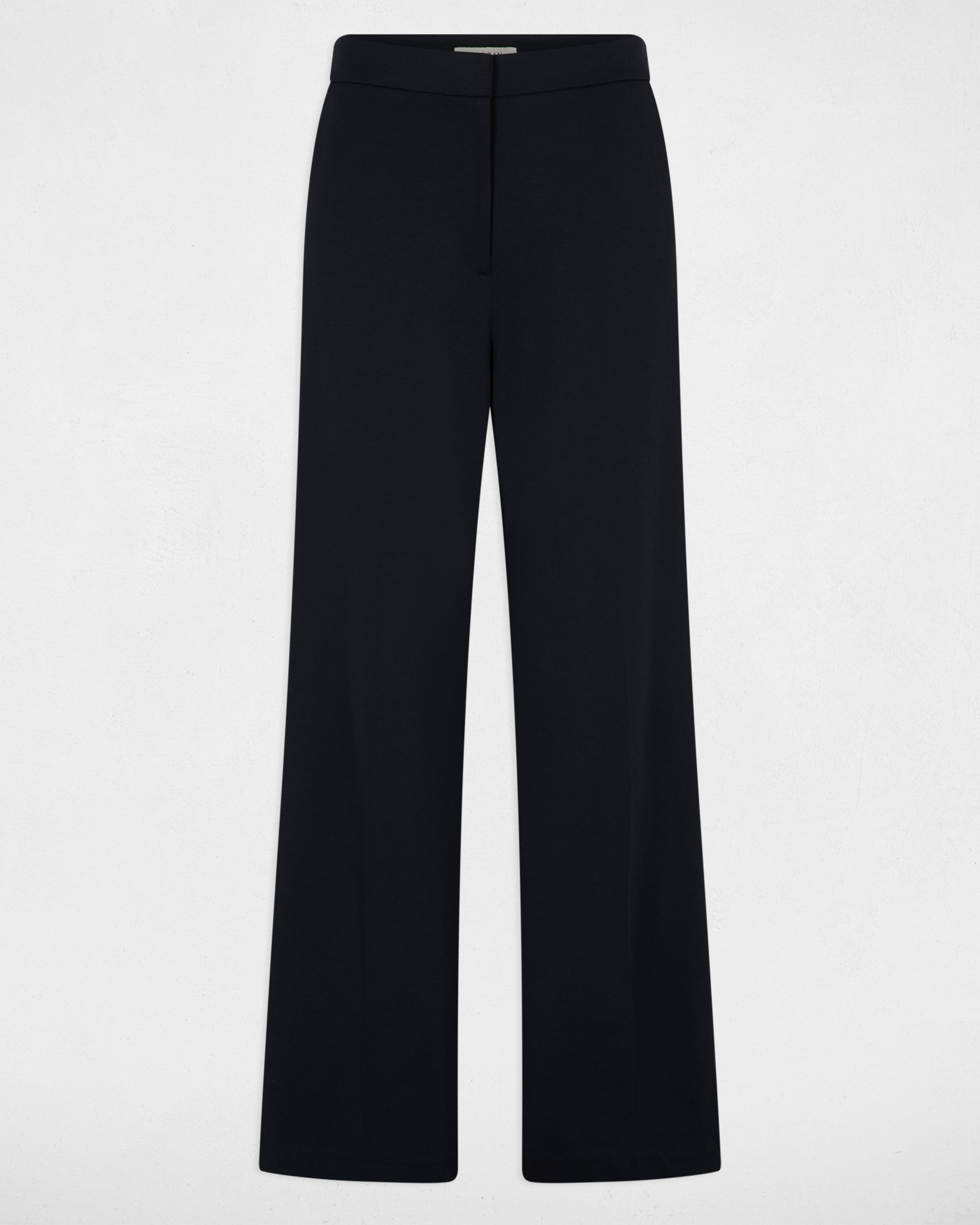 Pantalones anchos de mujer de tiro alto - Morgan - Azul marino Azul marino-5