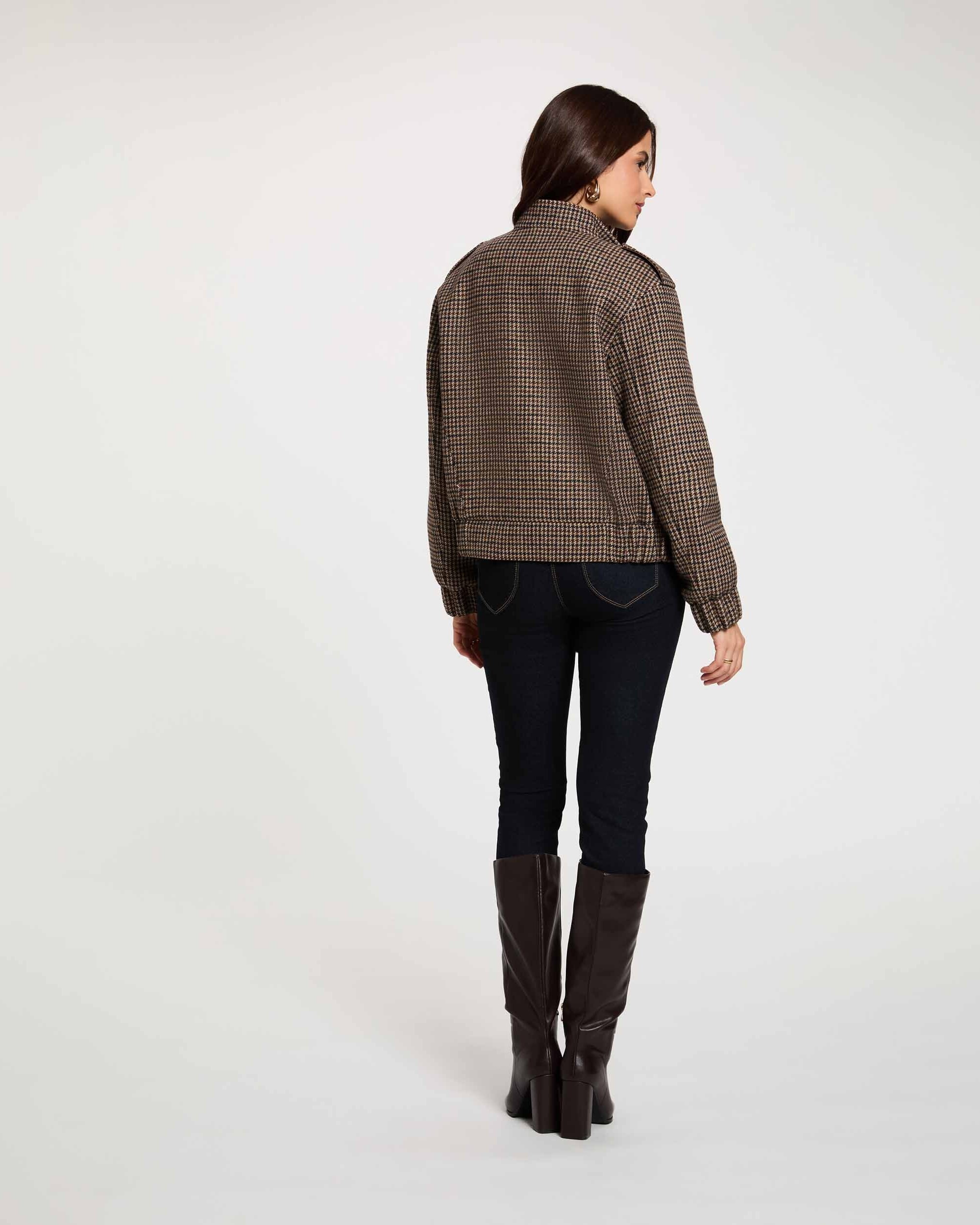 Chaqueta de mujer en lana - Morgan - Multicolor Multicolor-2