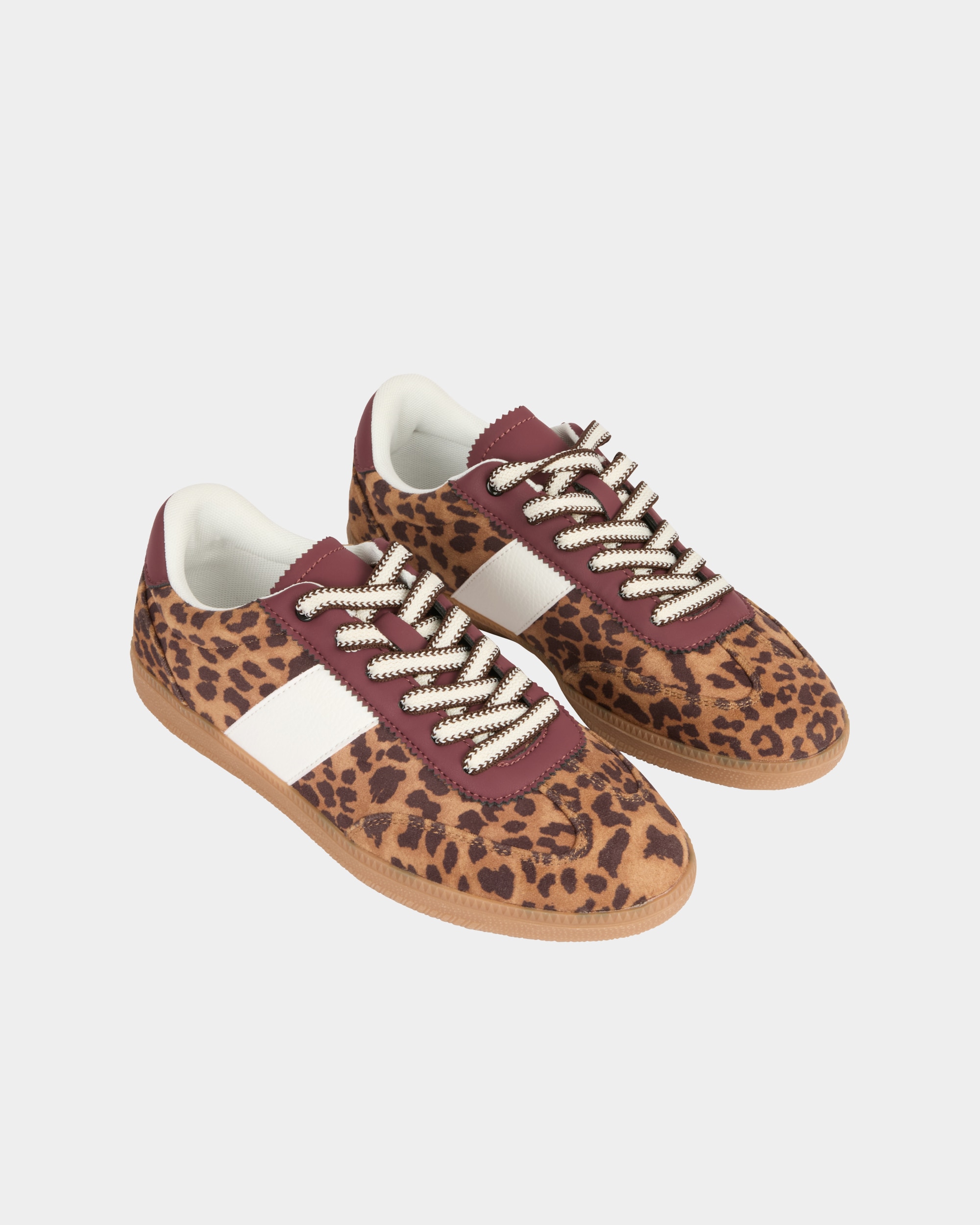 Zapatillas bajas de mujer con estampado animalier - Morgan - Multicolor Multicolor-4