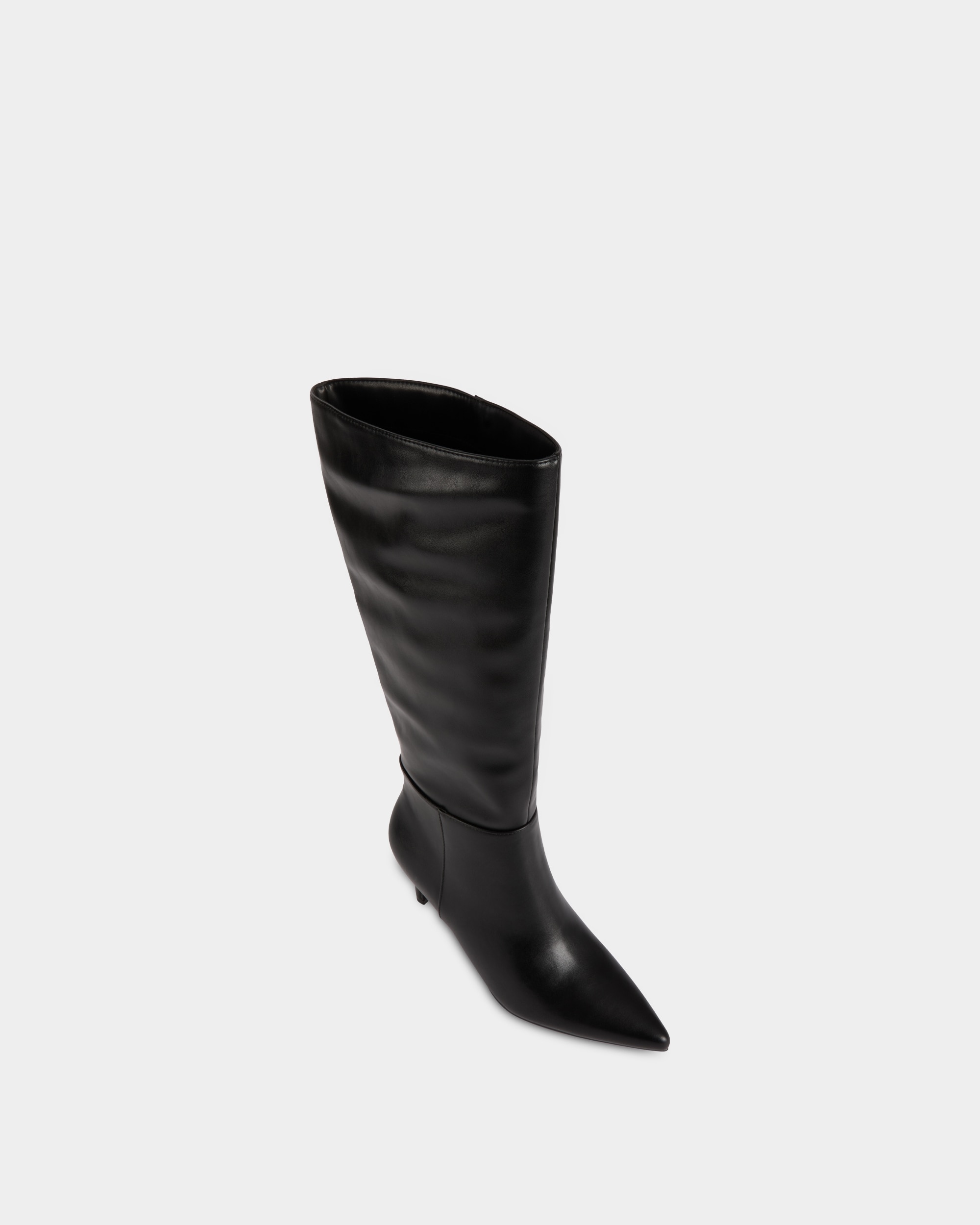 Bota de mujer de tacón cierre cremallera - Morgan - Negro Negro-3