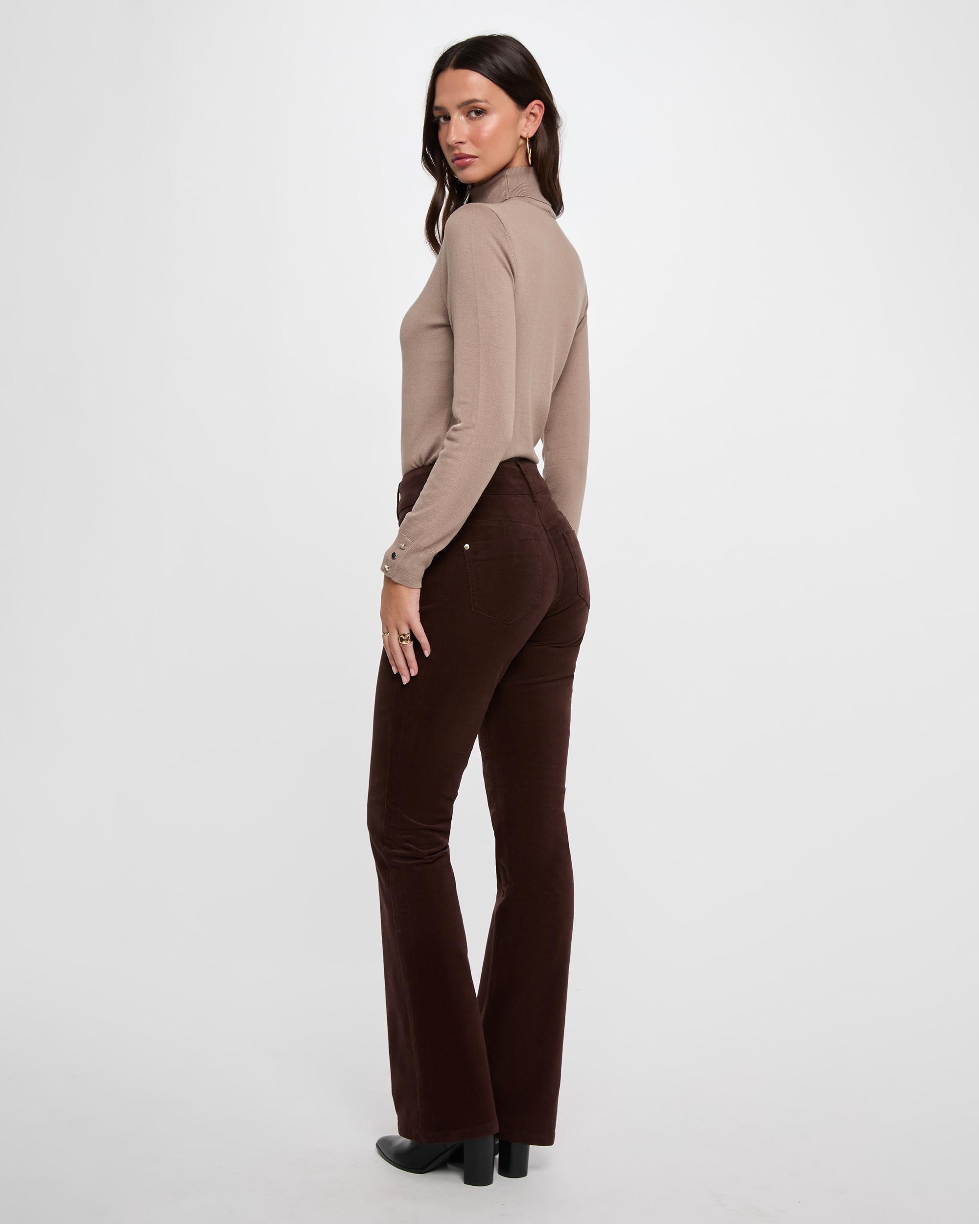 Imagen 2 de Jersey de mujer con cuello alto - Morgan - Topo Topo