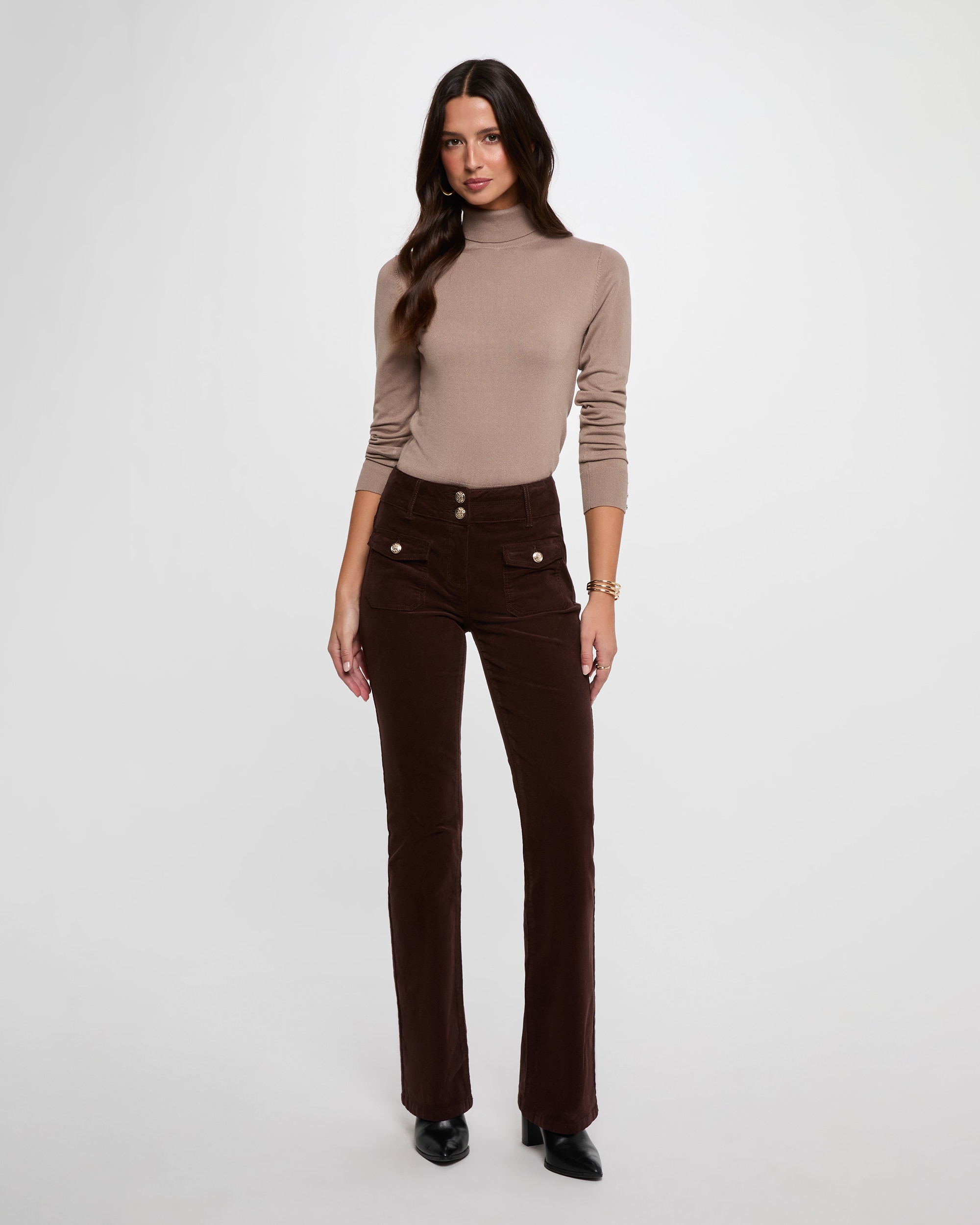 Imagen 3 de Jersey de mujer con cuello alto - Morgan - Topo Topo