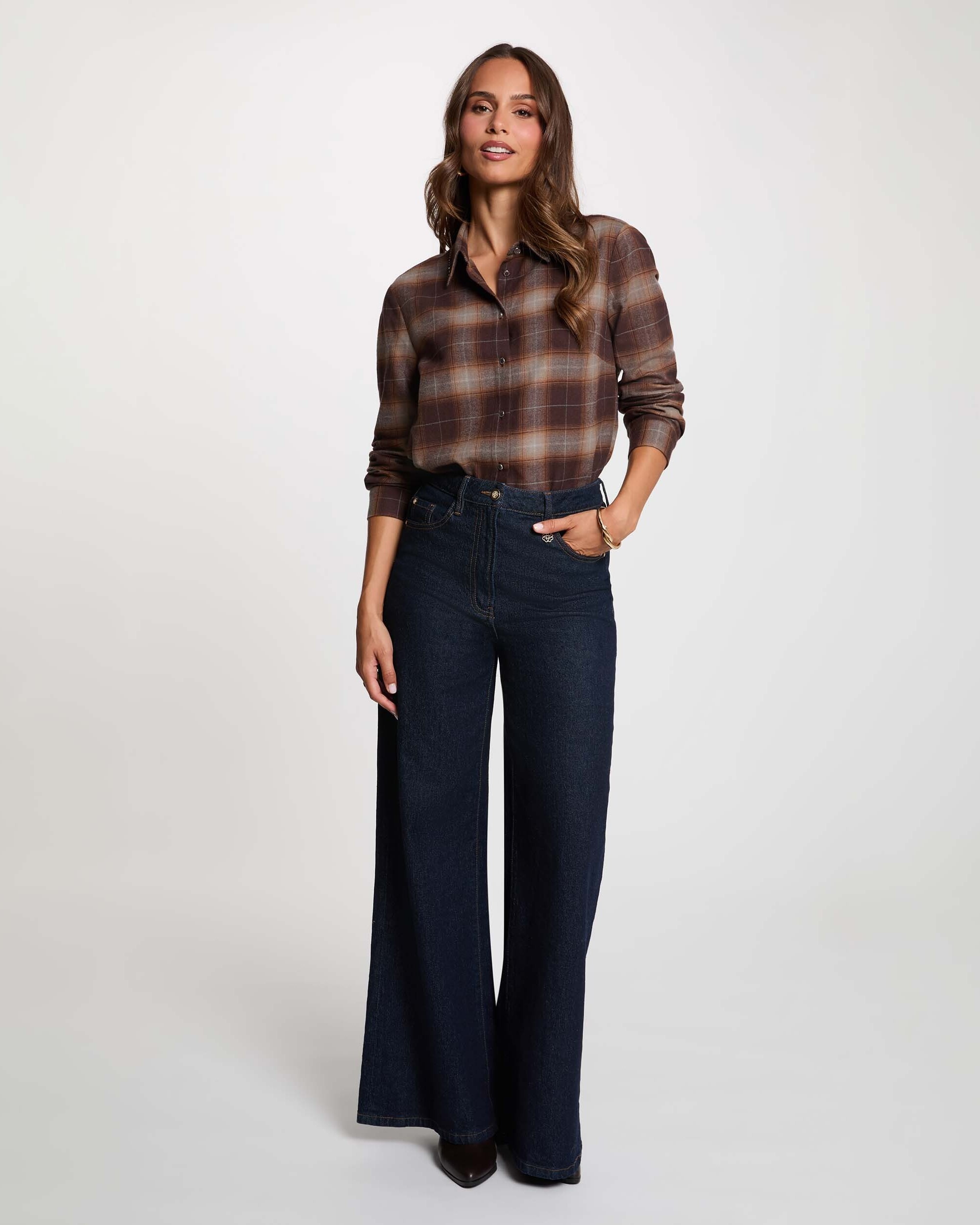 Imagen 3 de Camisa de mujer con tachuelas - Morgan - Multicolor Multicolor