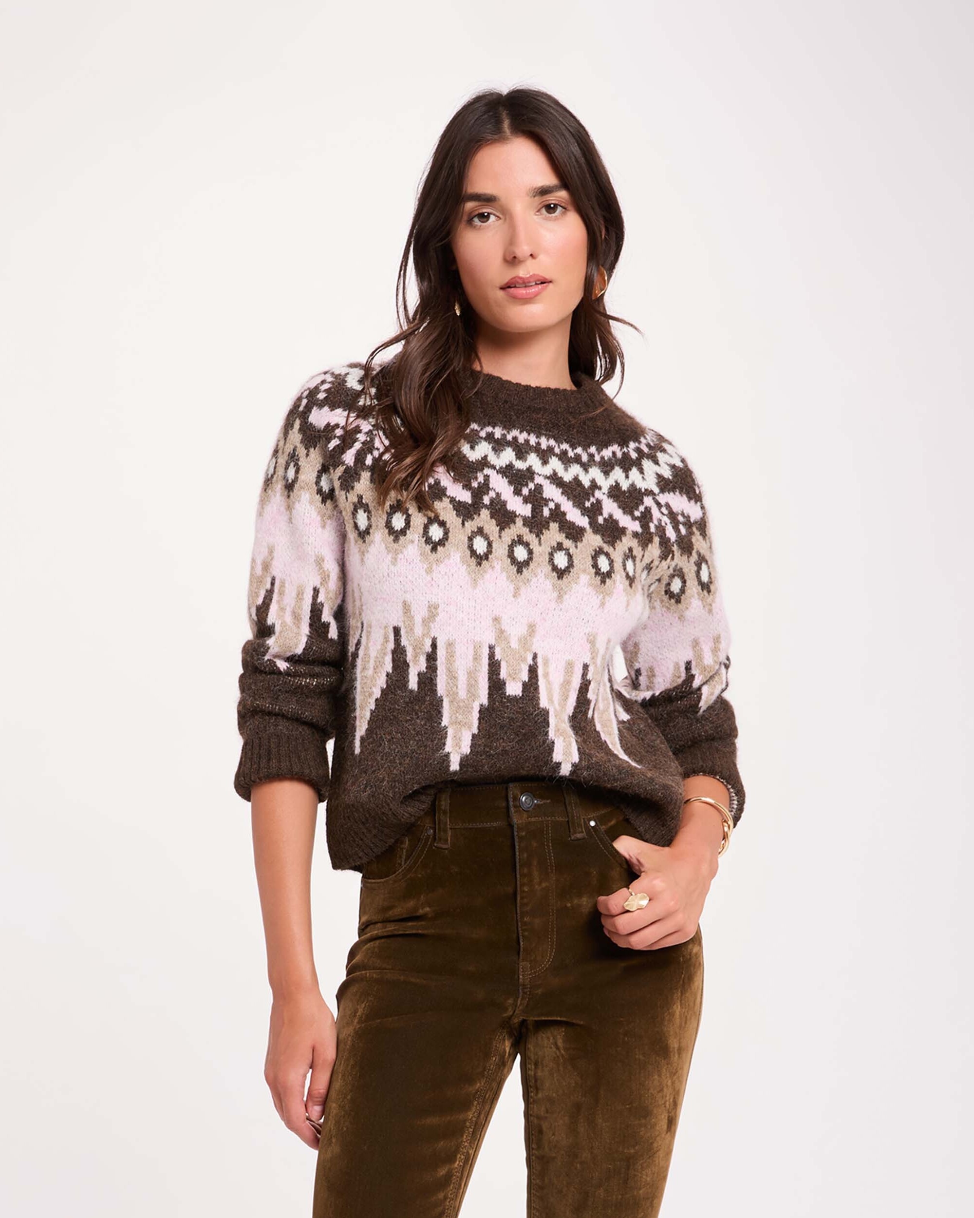 Imagen 1 de Jersey de mujer en lana Multicolor