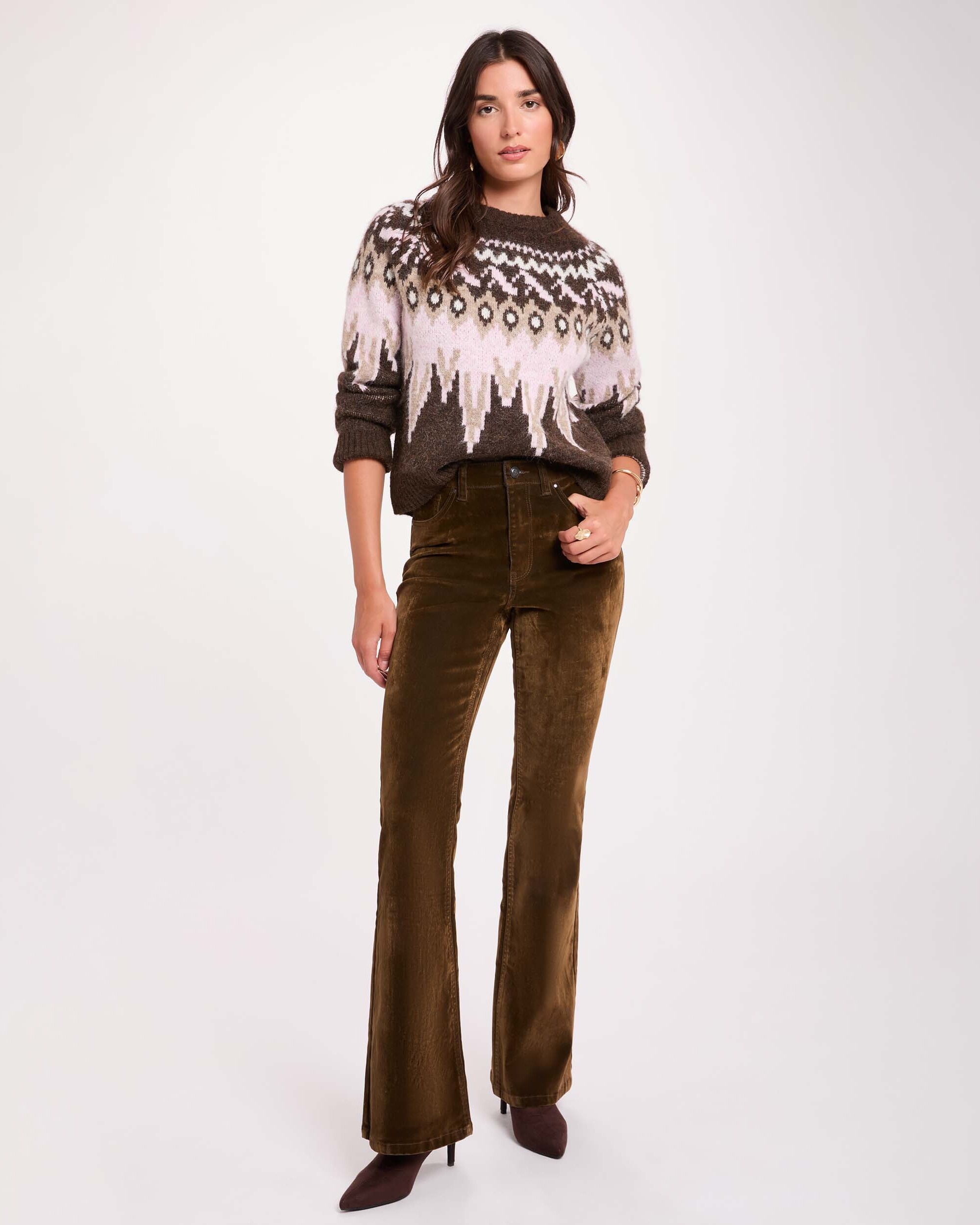 Imagen 3 de Jersey de mujer en lana - Morgan - Multicolor Multicolor