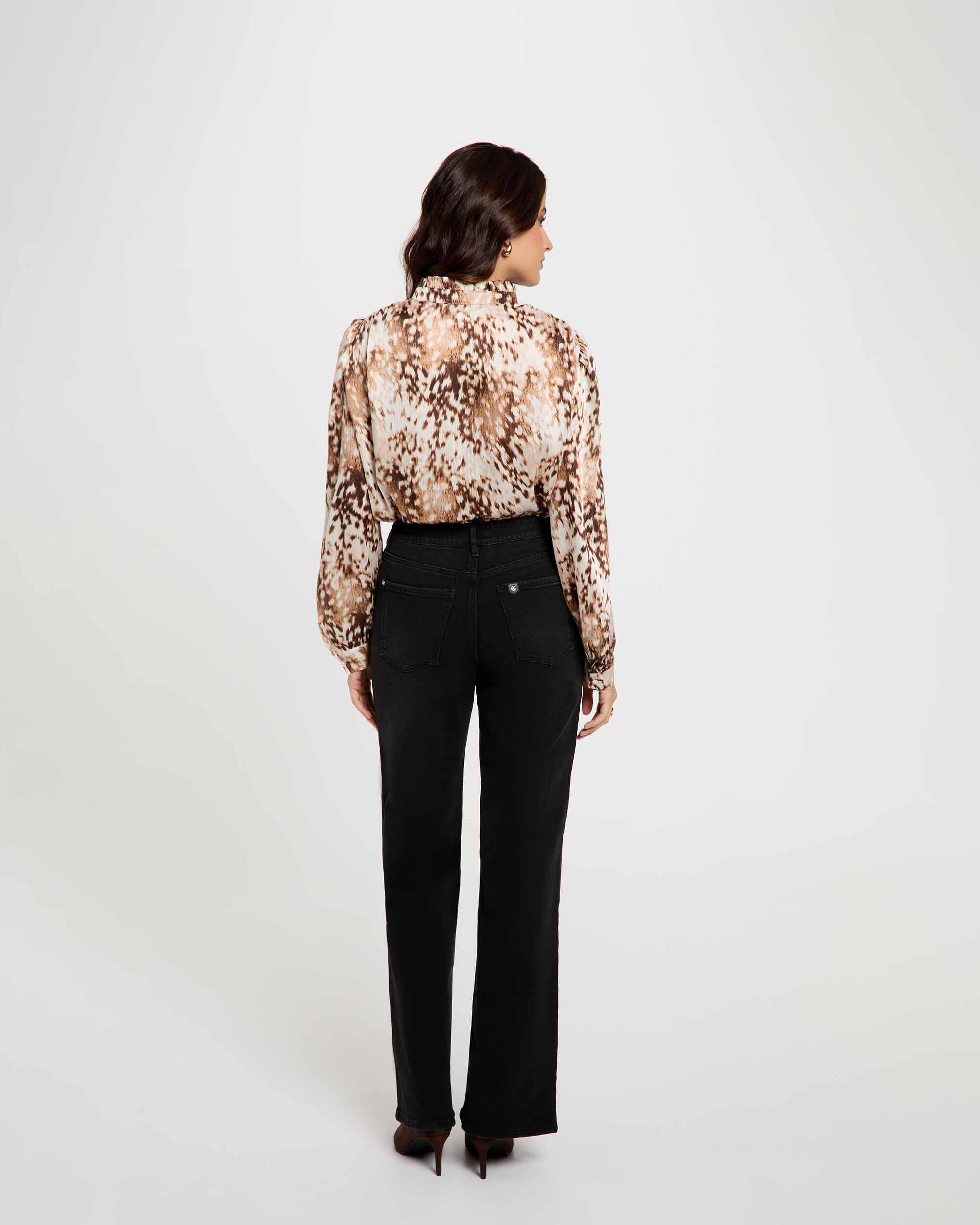 Imagen 2 de Camisa de mujer con estampado animal - Morgan - Multicolor Multicolor