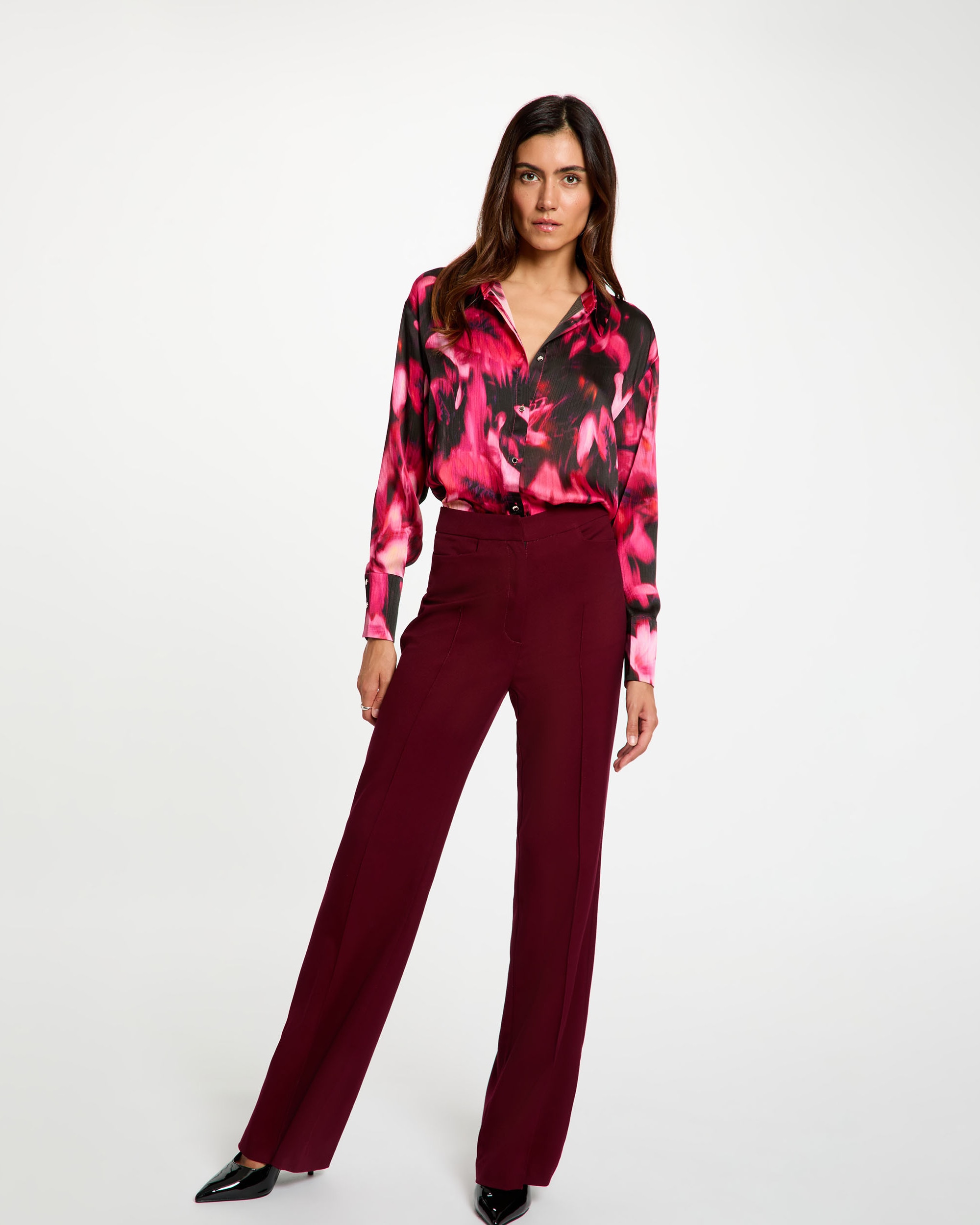 Imagen 3 de Camisa de mujer con manga larga - Morgan - Multicolor Multicolor