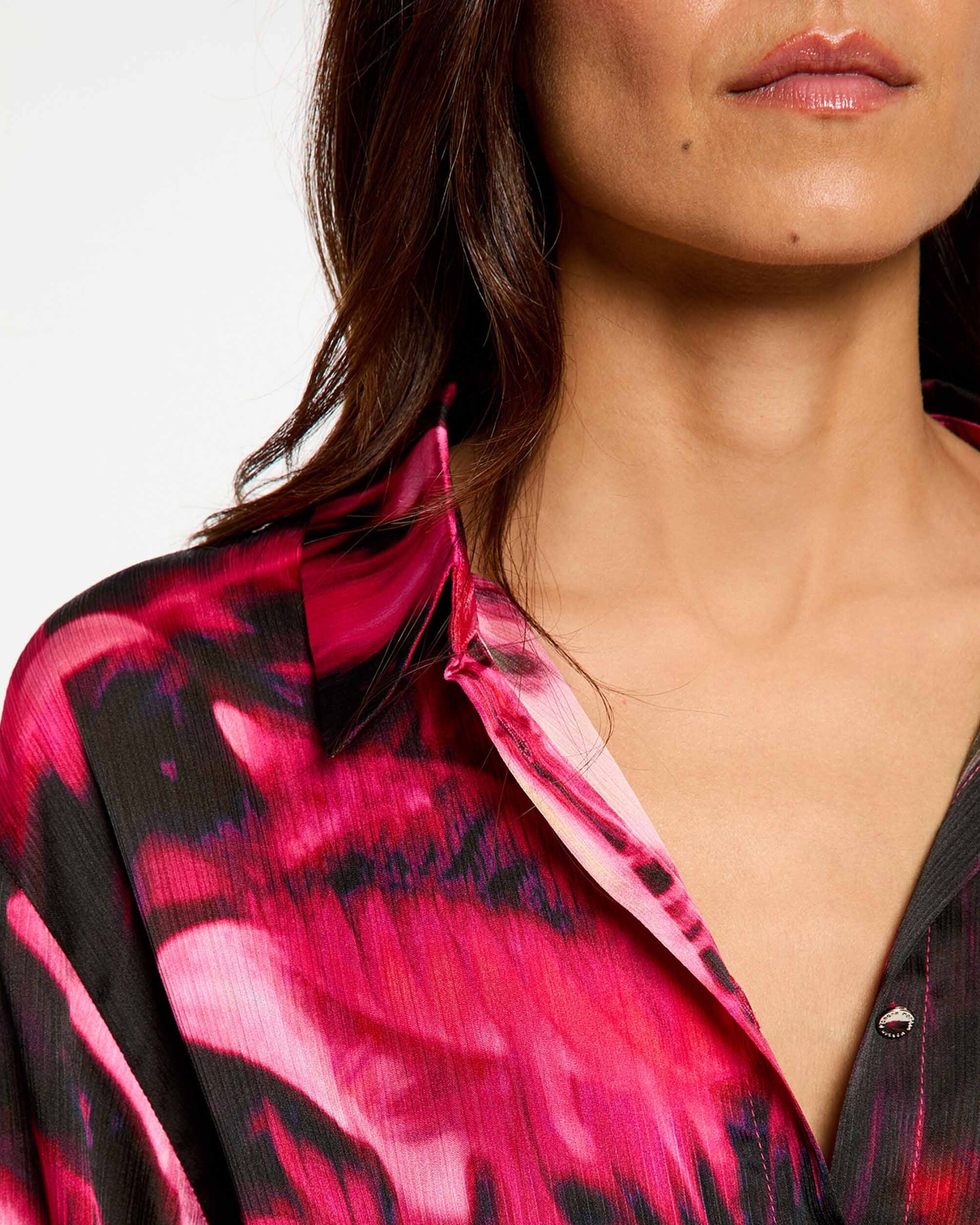 Imagen 4 de Camisa de mujer con manga larga - Morgan - Multicolor Multicolor