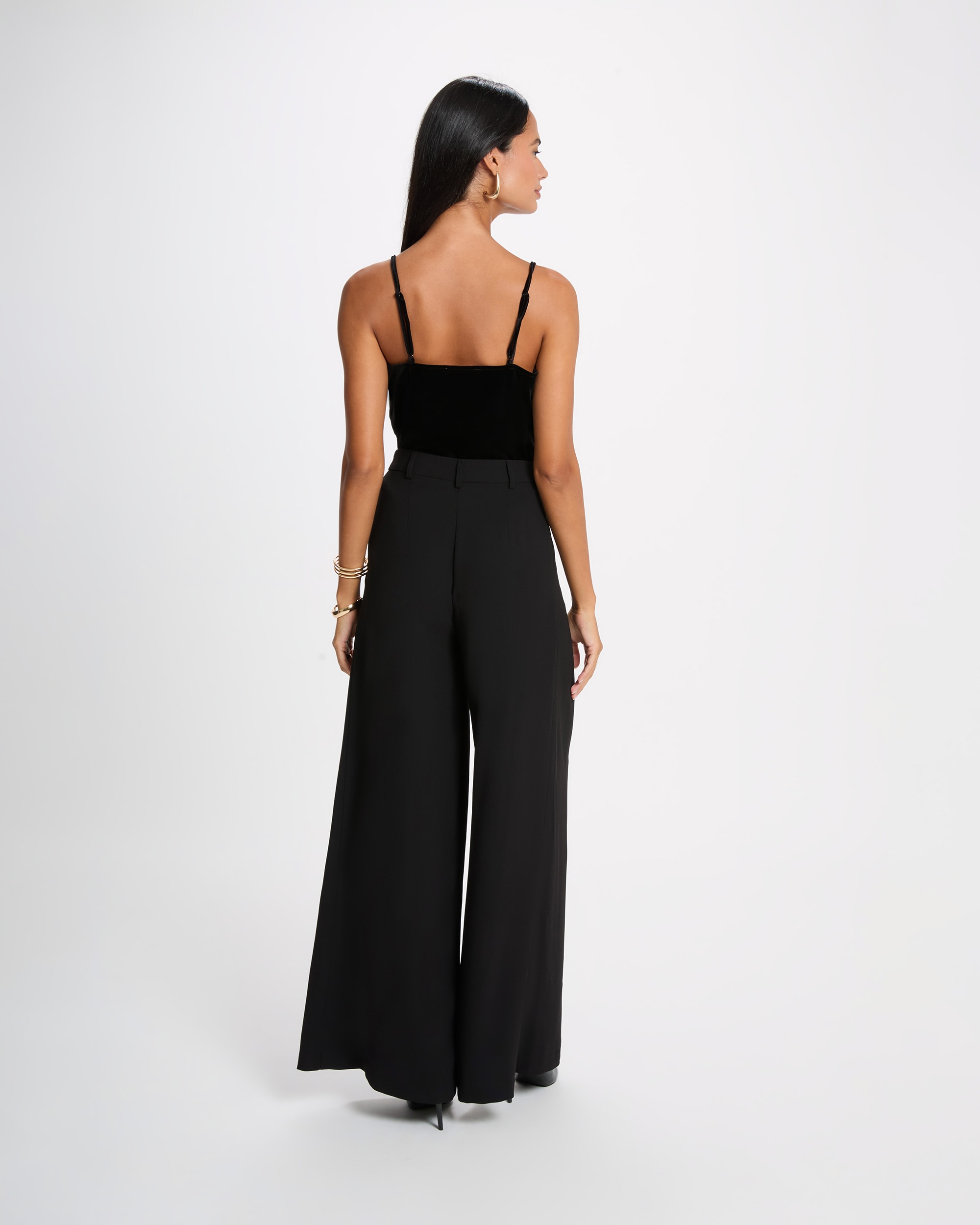 Top de mujer con encaje - Morgan - Negro Negro-2