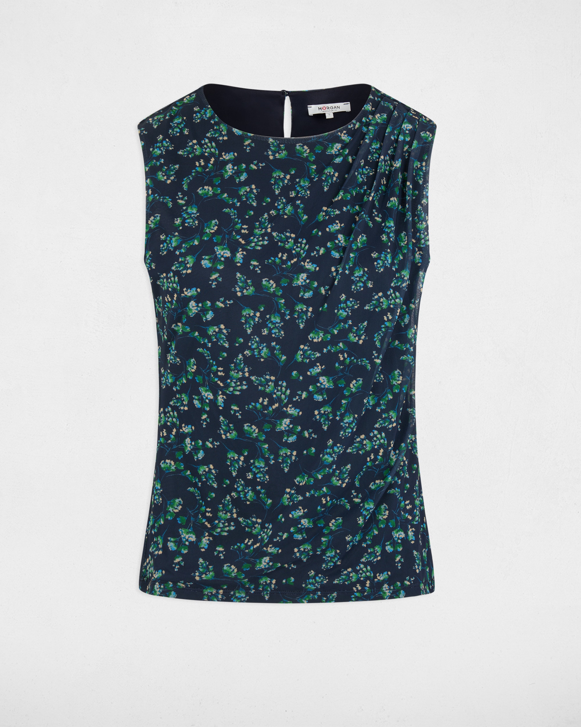Imagen 5 de Camiseta de mujer con estampado floral - Morgan - Multicolor Multicolor