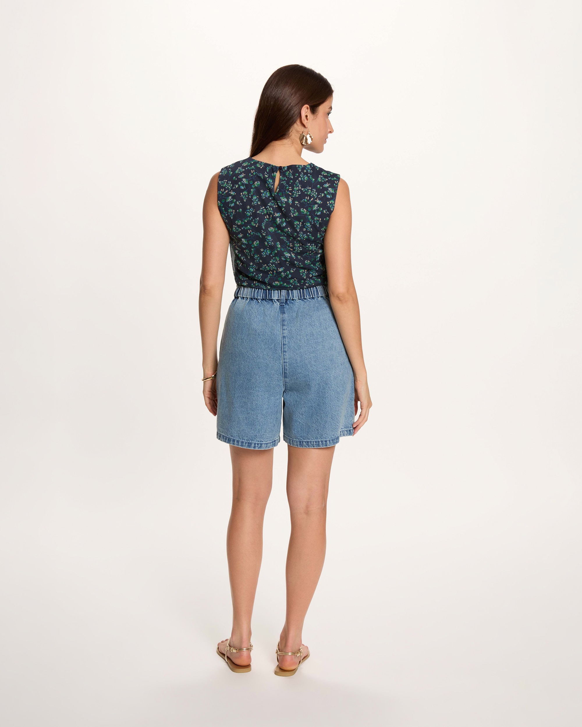 Imagen 2 de Camiseta de mujer con estampado floral - Morgan - Multicolor Multicolor