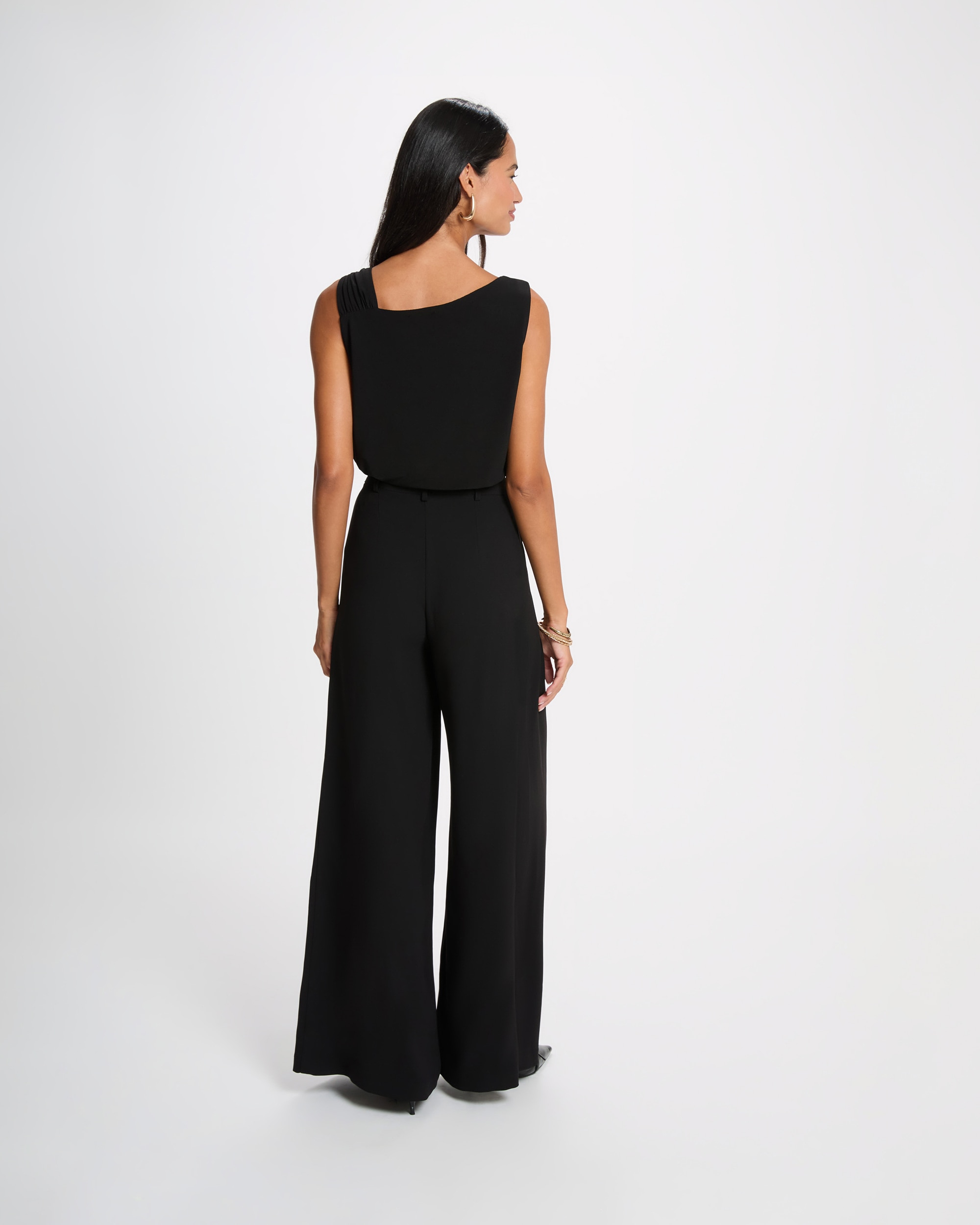Top de mujer con detalle metálico - Morgan - Negro Negro-2