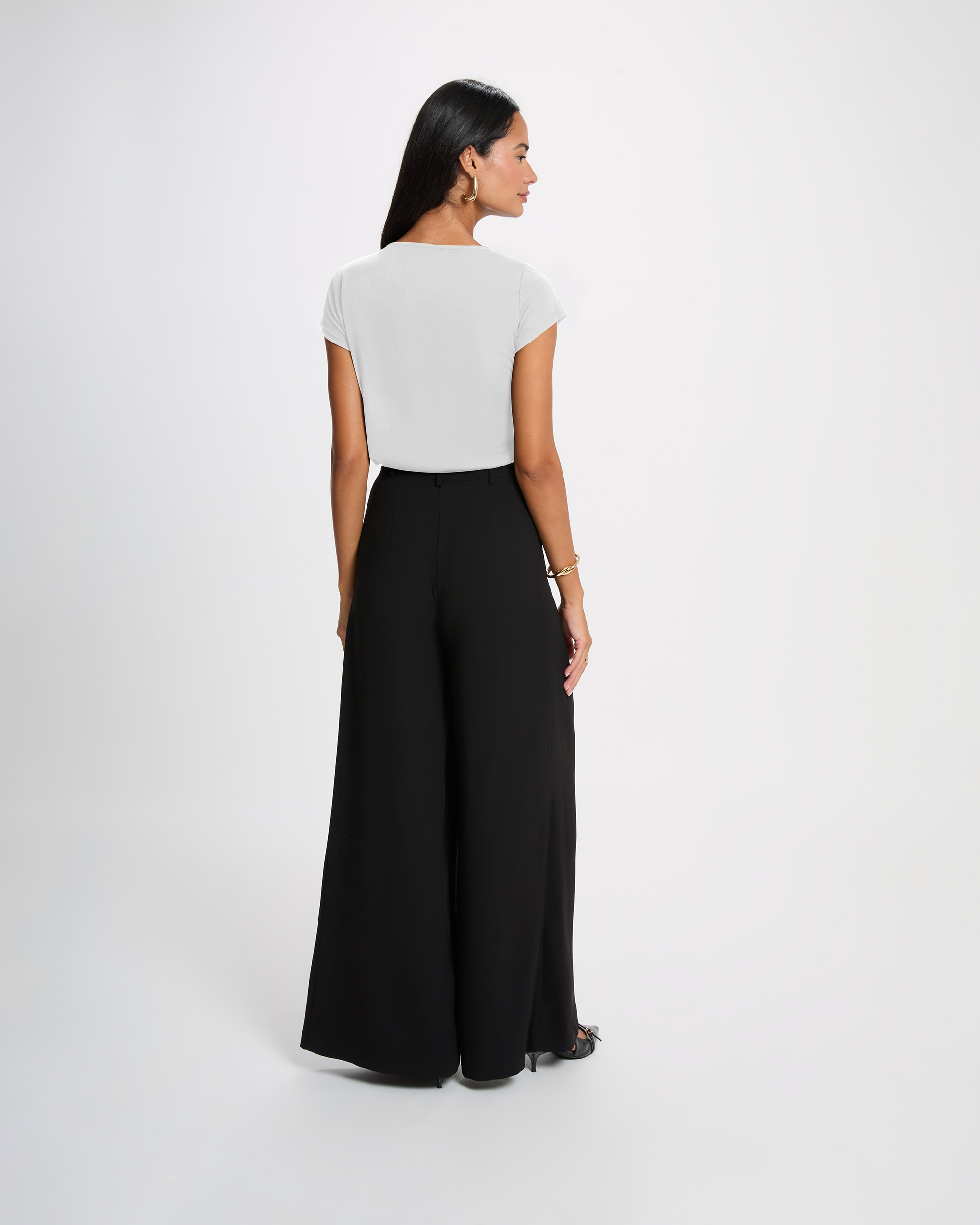 Camiseta de mujer con logo - Morgan - Blanco Blanco-2