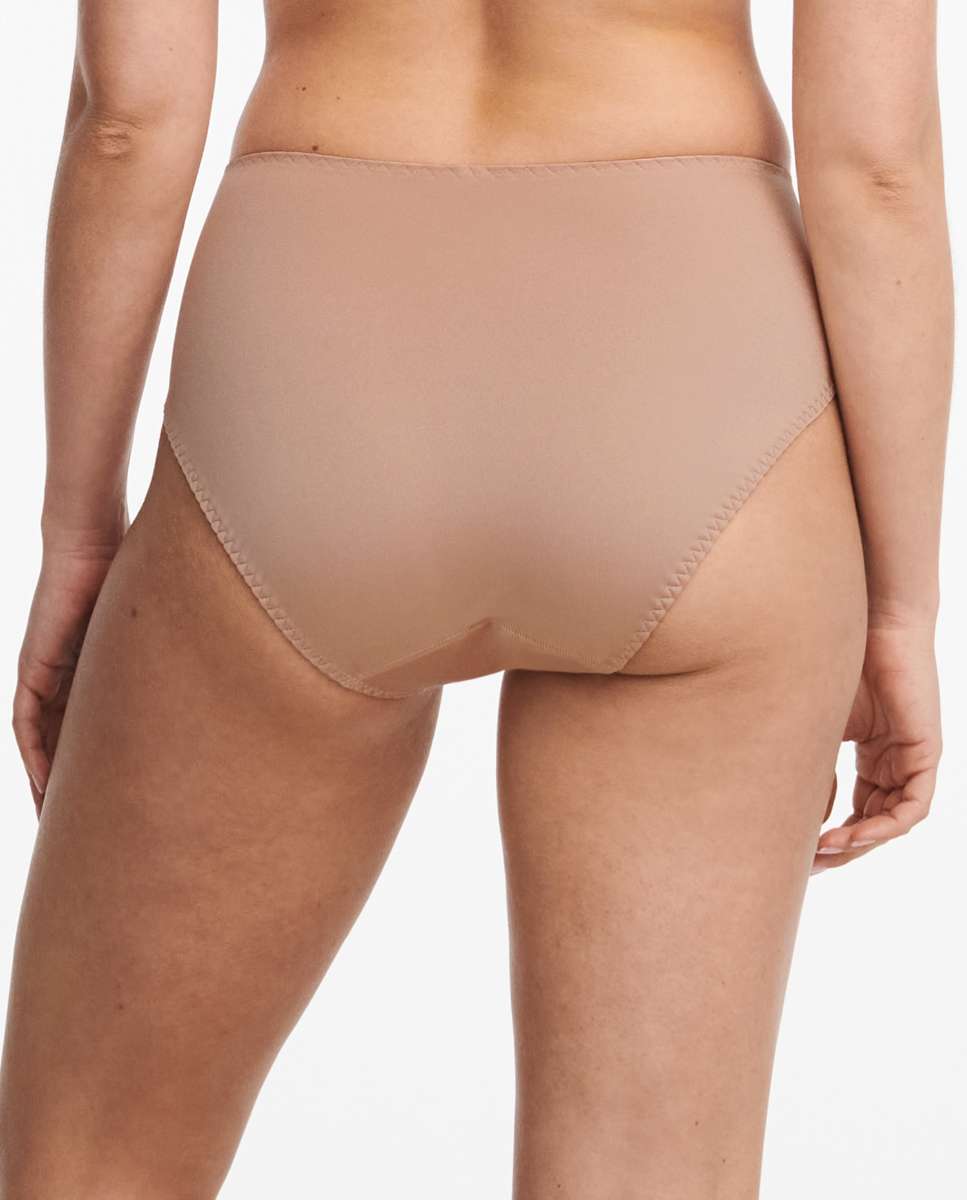Imagen 2 de Braga de mujer alta reductora con guipure línea hedona - Chantelle - Nude Nude