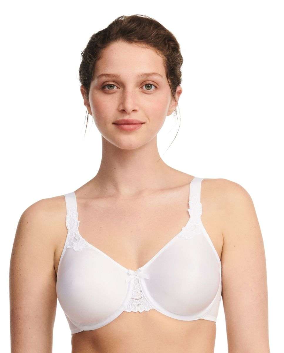 Sujetador reductor con aro de capacidad línea hedona - Chantelle - Blanco Blanco-1