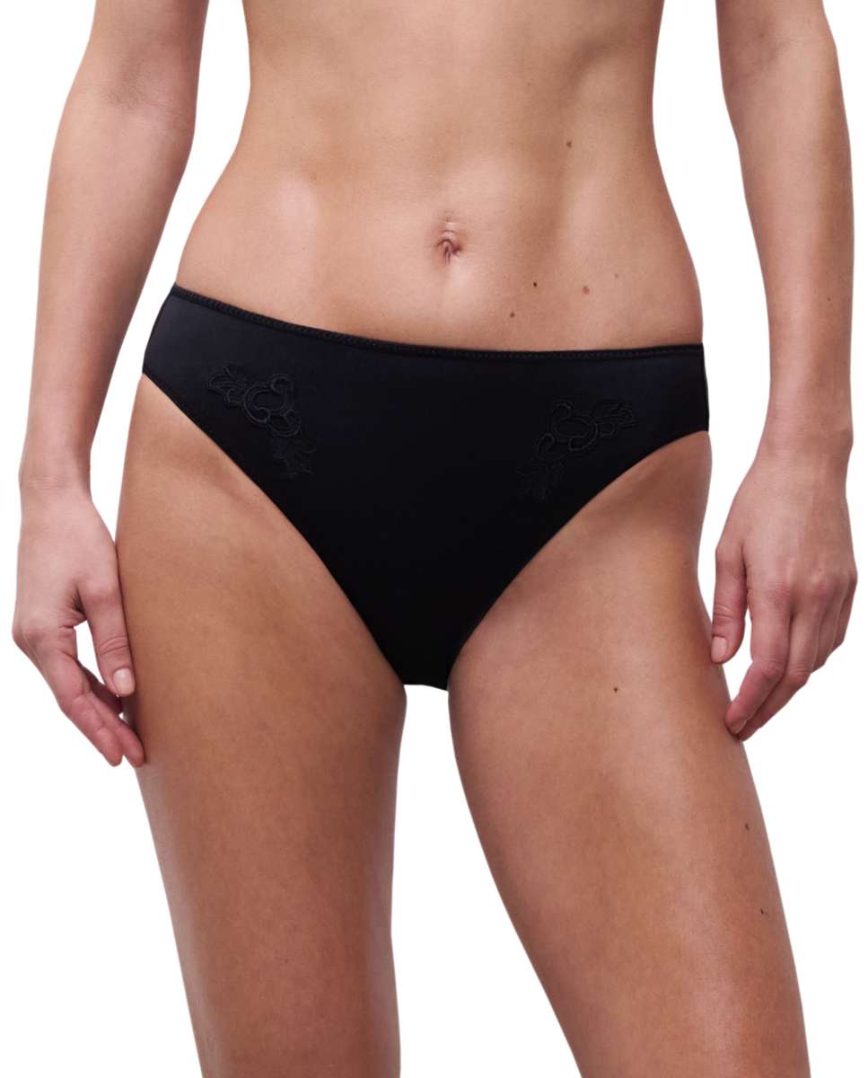 Imagen 1 de Braga de mujer clásica con guipure línea hedona - Chantelle - Negro Negro
