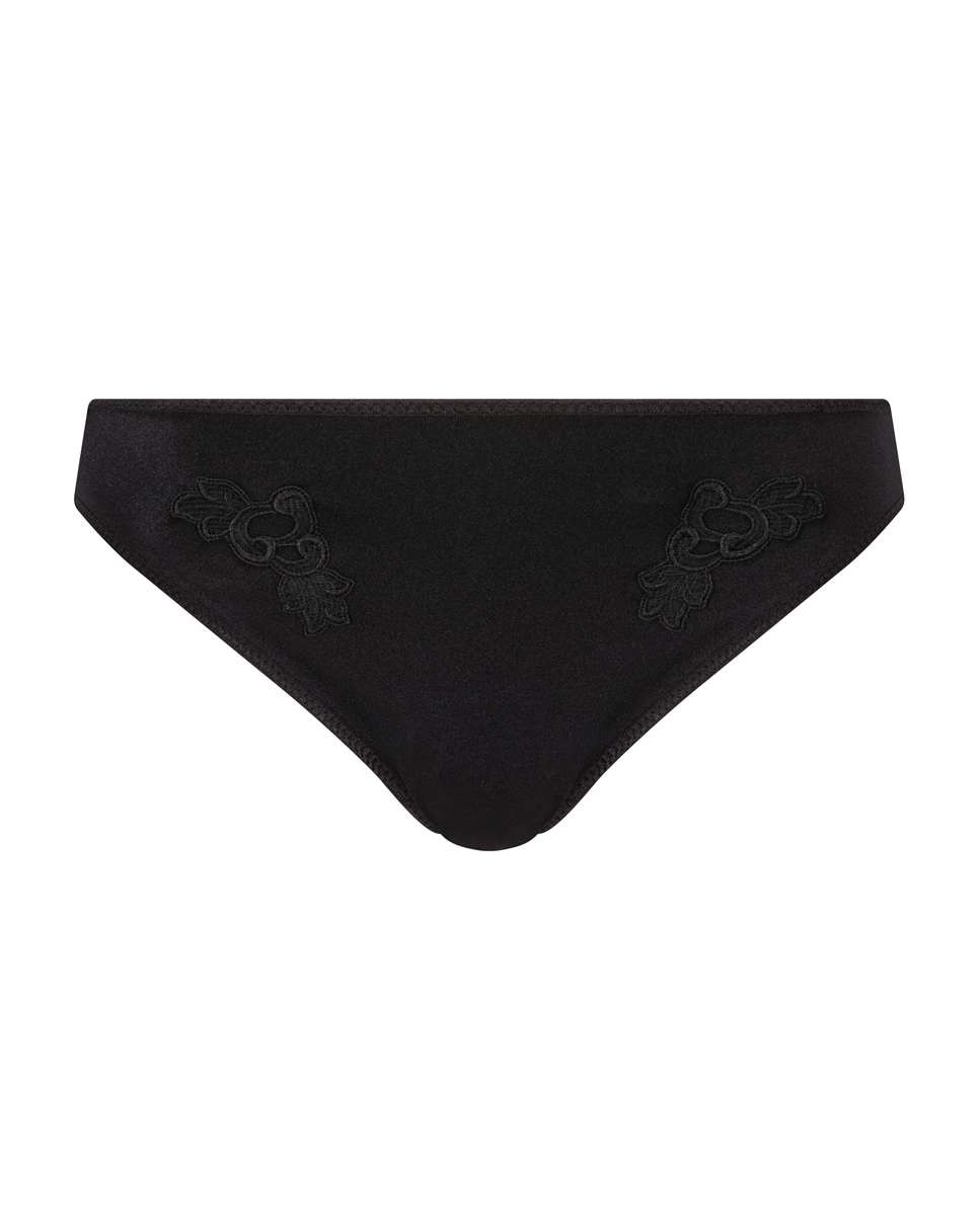 Imagen 3 de Braga de mujer clásica con guipure línea hedona - Chantelle - Negro Negro