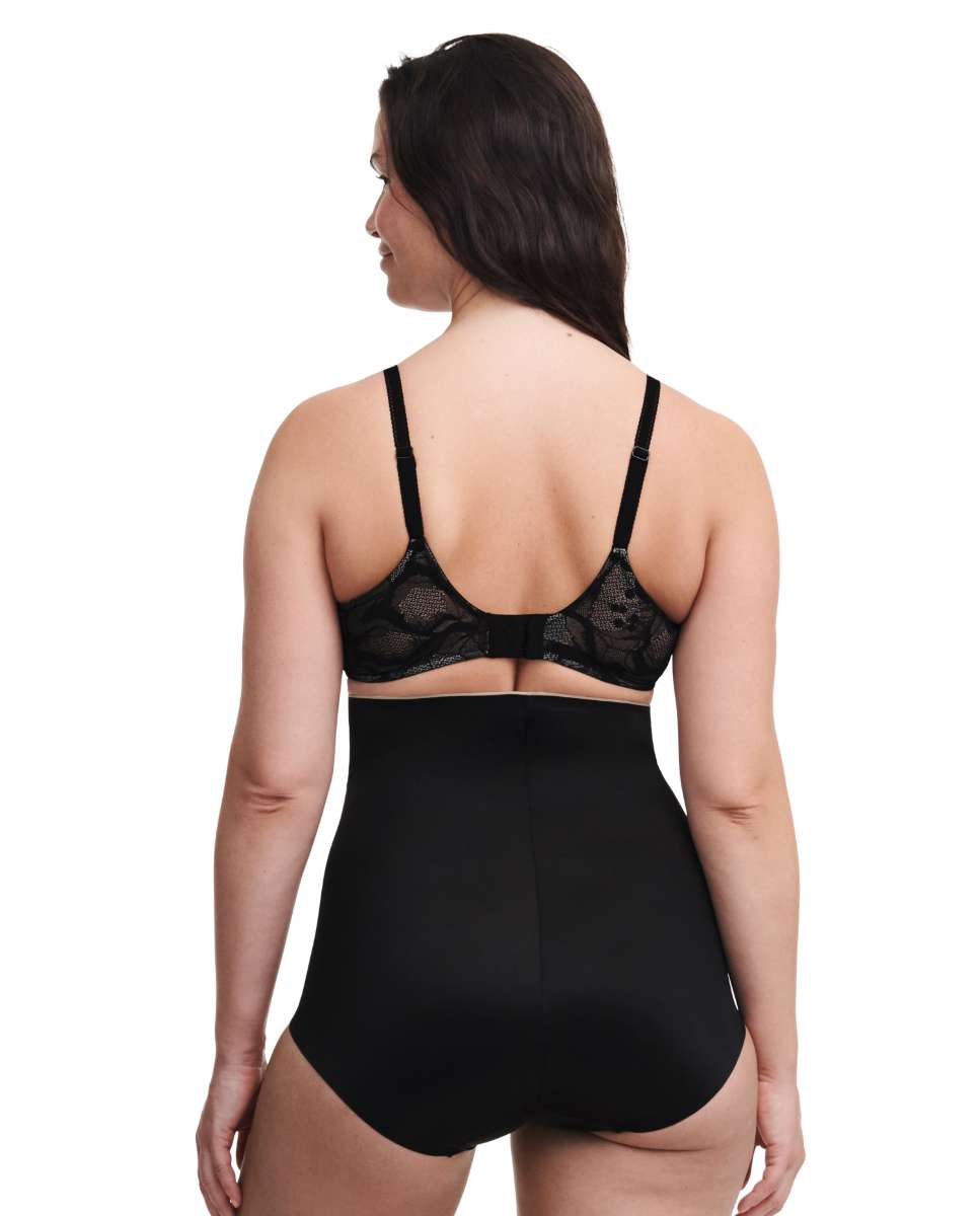 Faja reductora culotte de talle muy alto Basic Shaping - Chantelle - Negro Negro-2