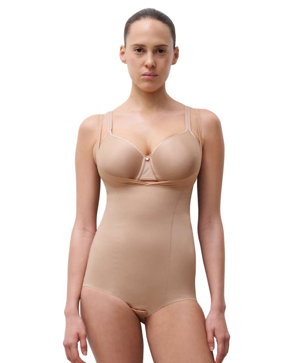 Body de mujer reductor basic shaping - Chantelle - Nude Nude-1
