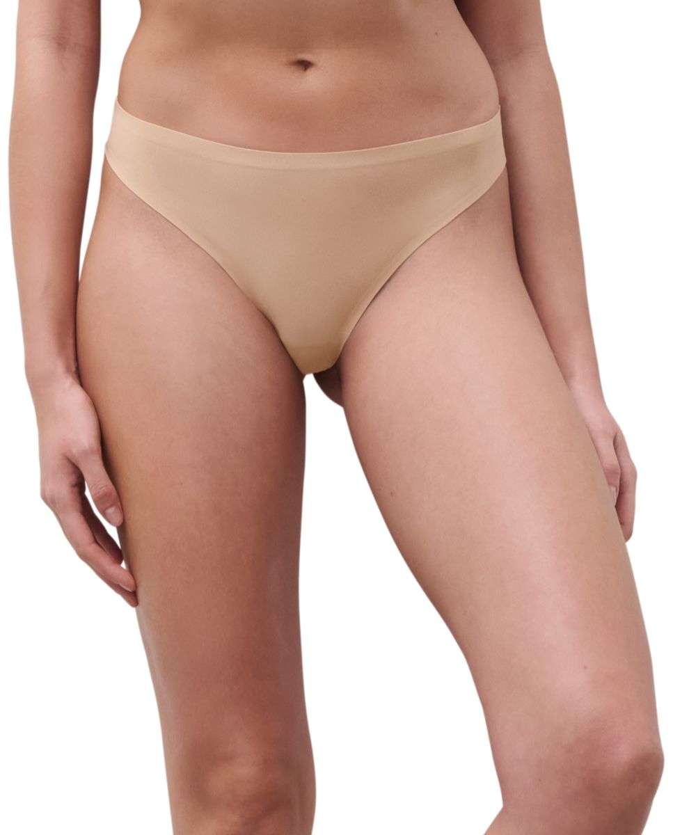 Tanga de mujer efecto segunda piel sin costuras línea softstretch - Chantelle - Nude Nude-1