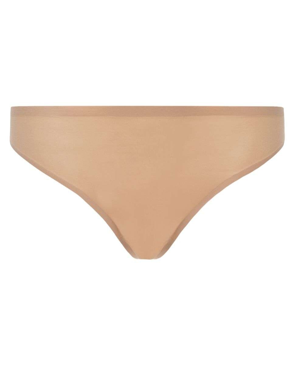Tanga de mujer efecto segunda piel sin costuras línea softstretch - Chantelle - Nude Nude-3