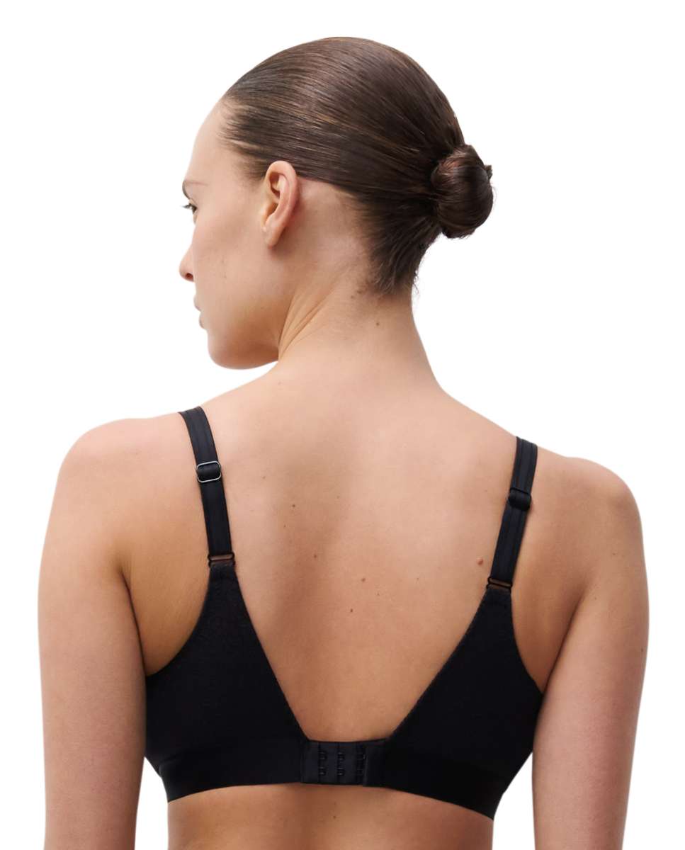 Sujetador de mujer reductor sin aro capacidad línea c magnifique - Chantelle - Negro Negro-2