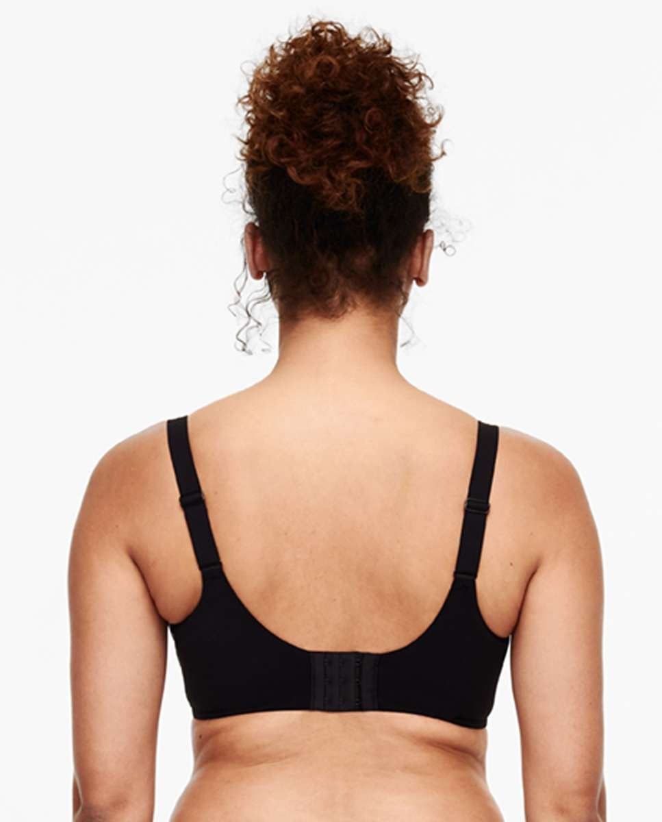 Sujetador con aros de mujer y encaje de capacidad línea norah - Chantelle - Negro Negro-2