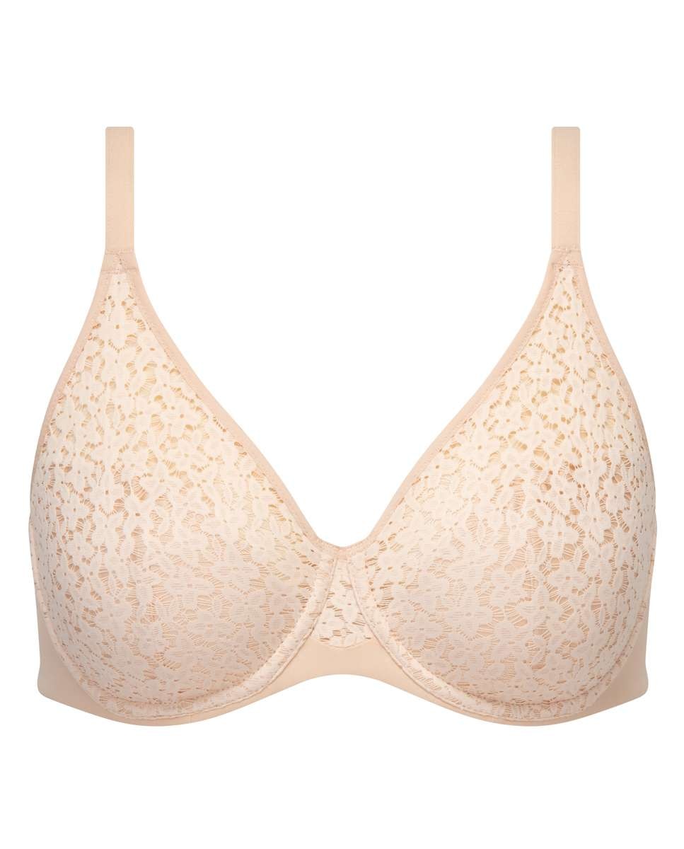 Sujetador con aro de mujer y encaje de capacidad línea norah - Chantelle - Beige Beige-3