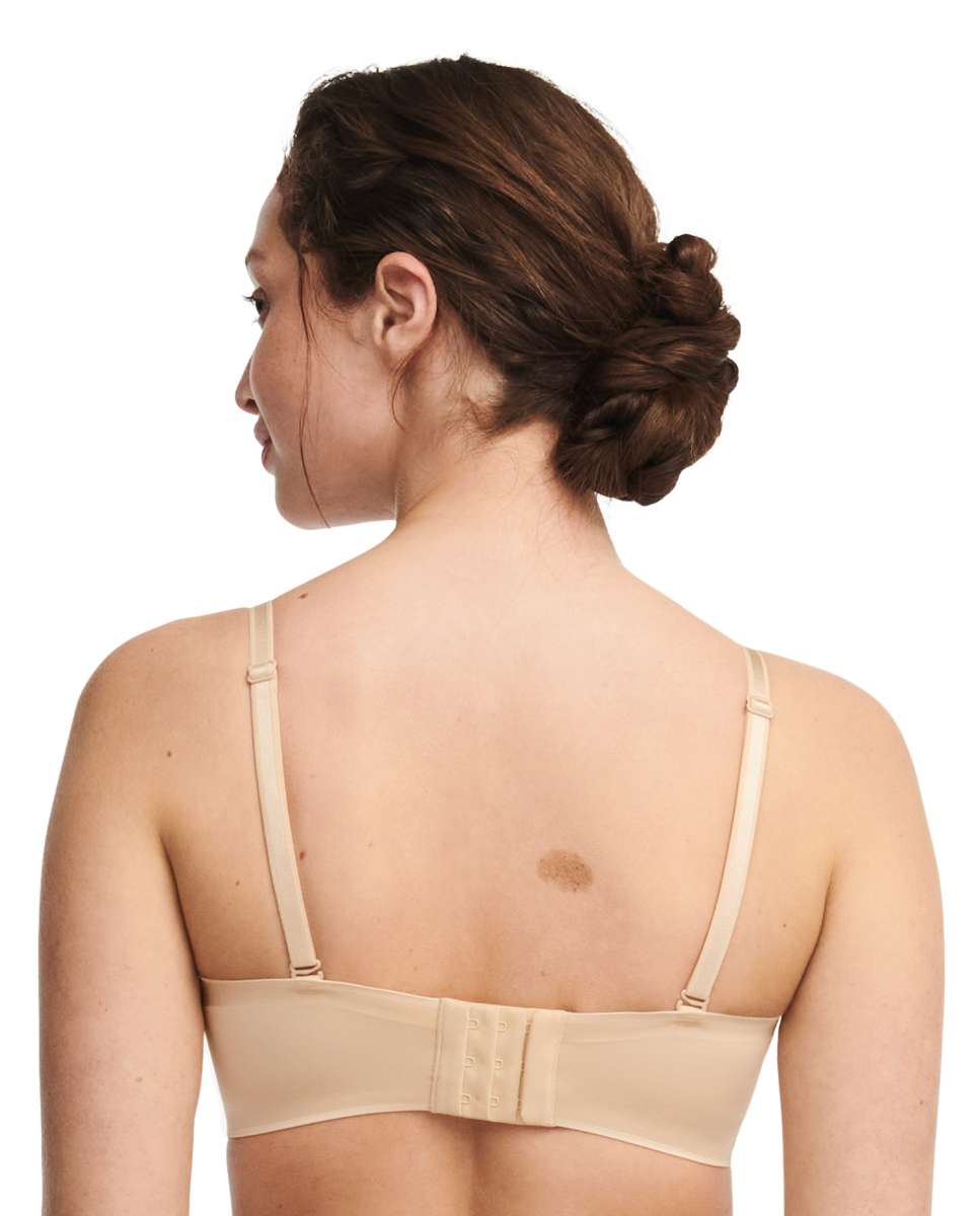 Sujetador bandeau de mujer con relleno línea essentiall - Chantelle - Beige Beige-2