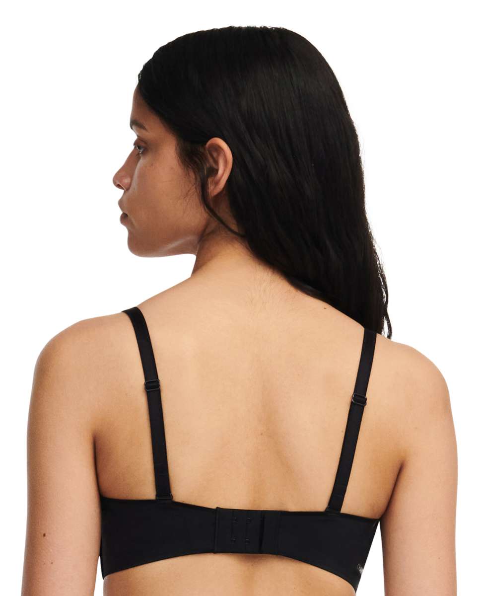 Sujetador bandeau de mujer con relleno línea essentiall - Chantelle - Negro Negro-2