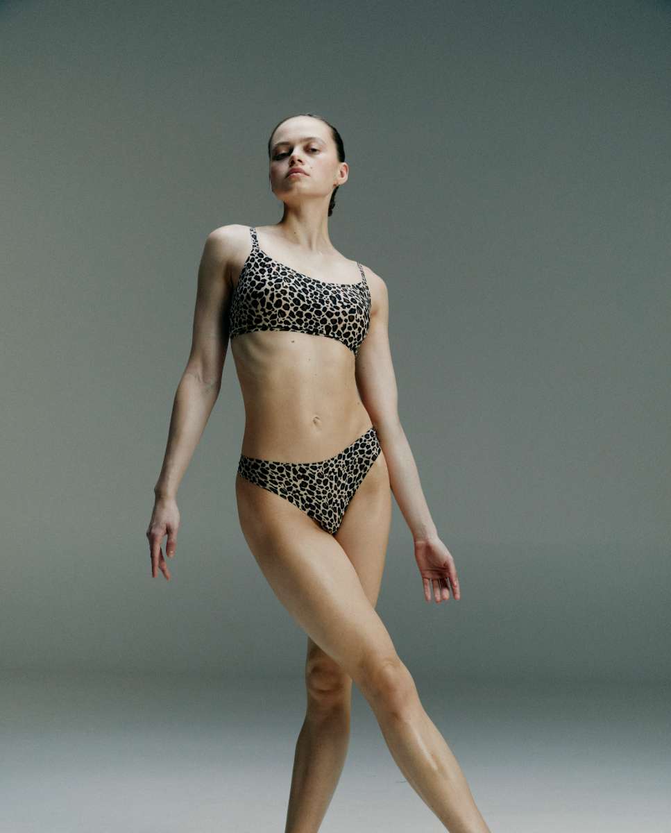Sujetador bralette de mujer sin aro y con relleno efecto segunda piel softstretch - Chantelle - Marrón Marrón-5