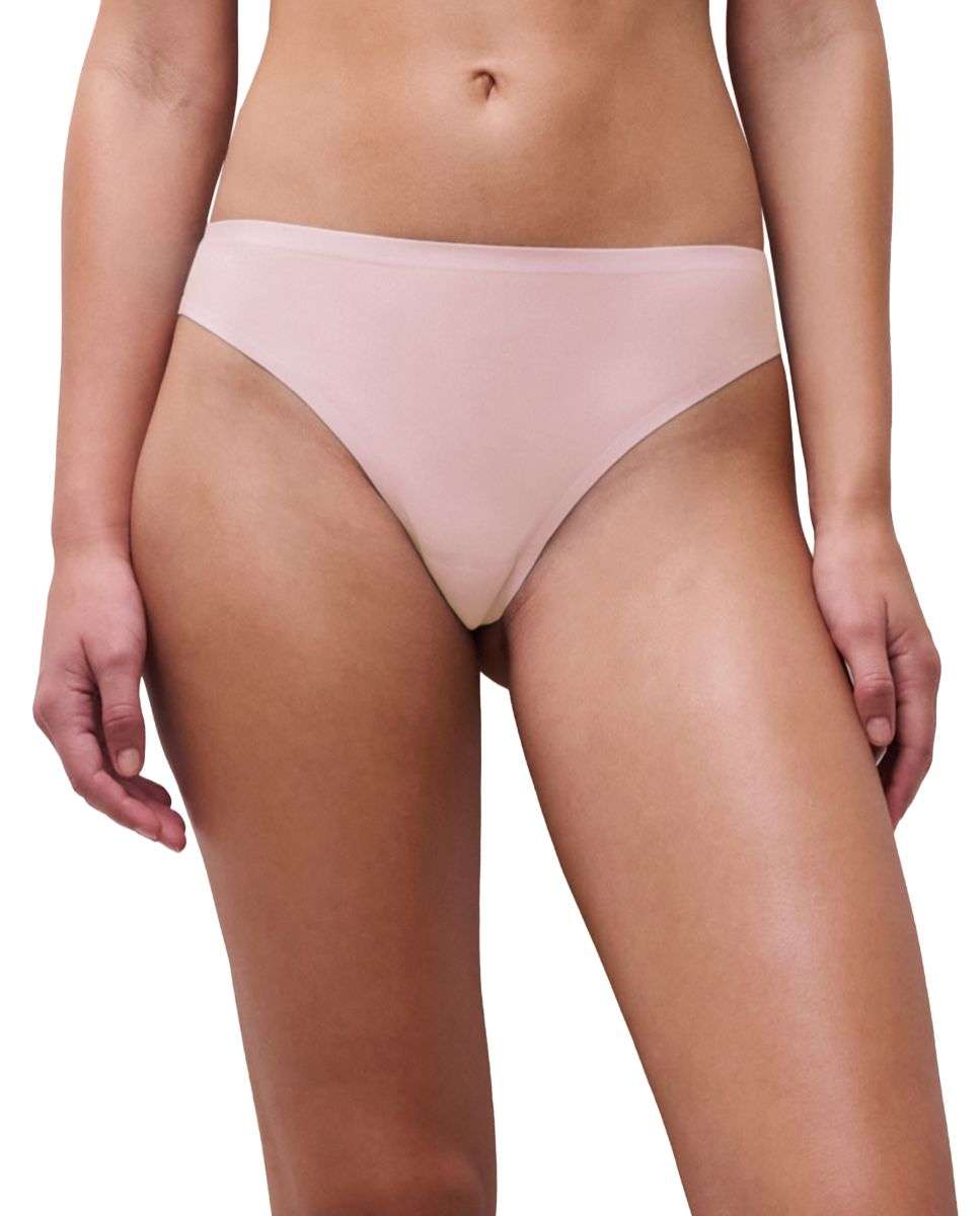 Tanga de mujer efecto segunda piel sin costuras línea softstretch - Chantelle - Rosa claro Rosa claro-1