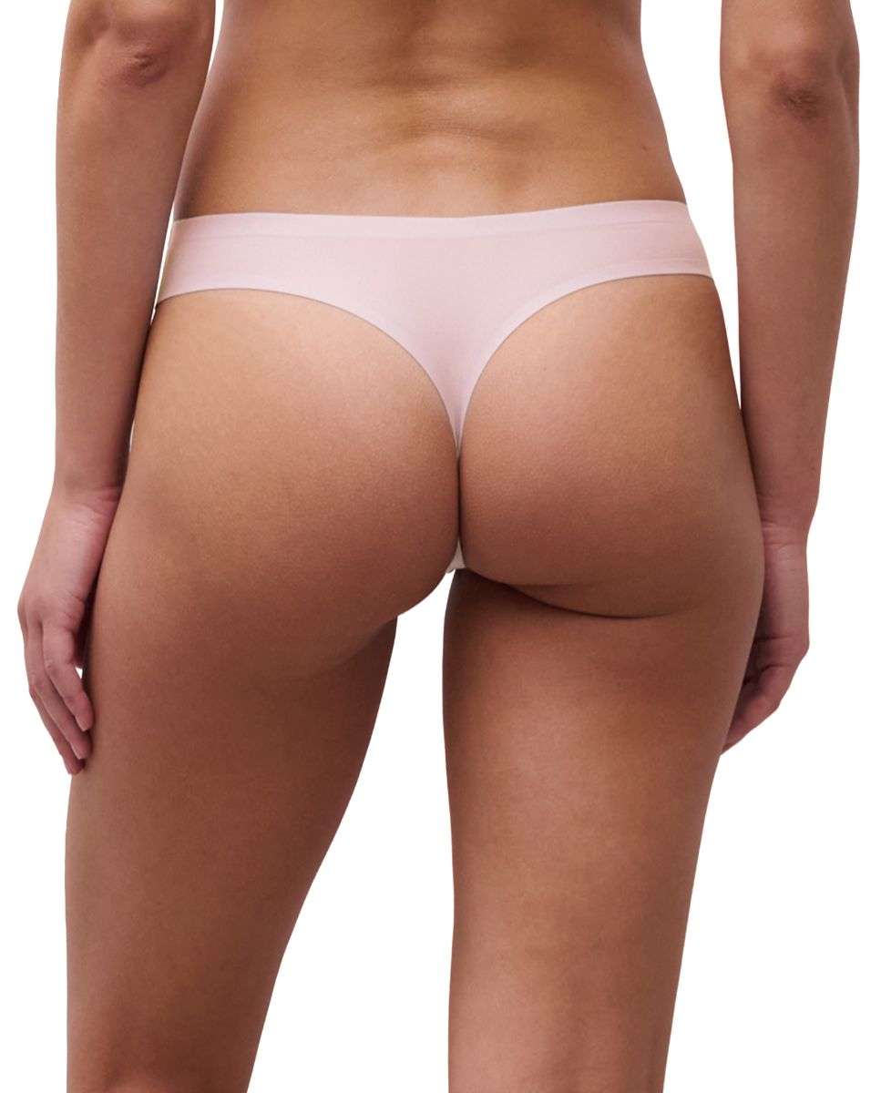 Tanga de mujer efecto segunda piel sin costuras línea softstretch - Chantelle - Rosa claro Rosa claro-2