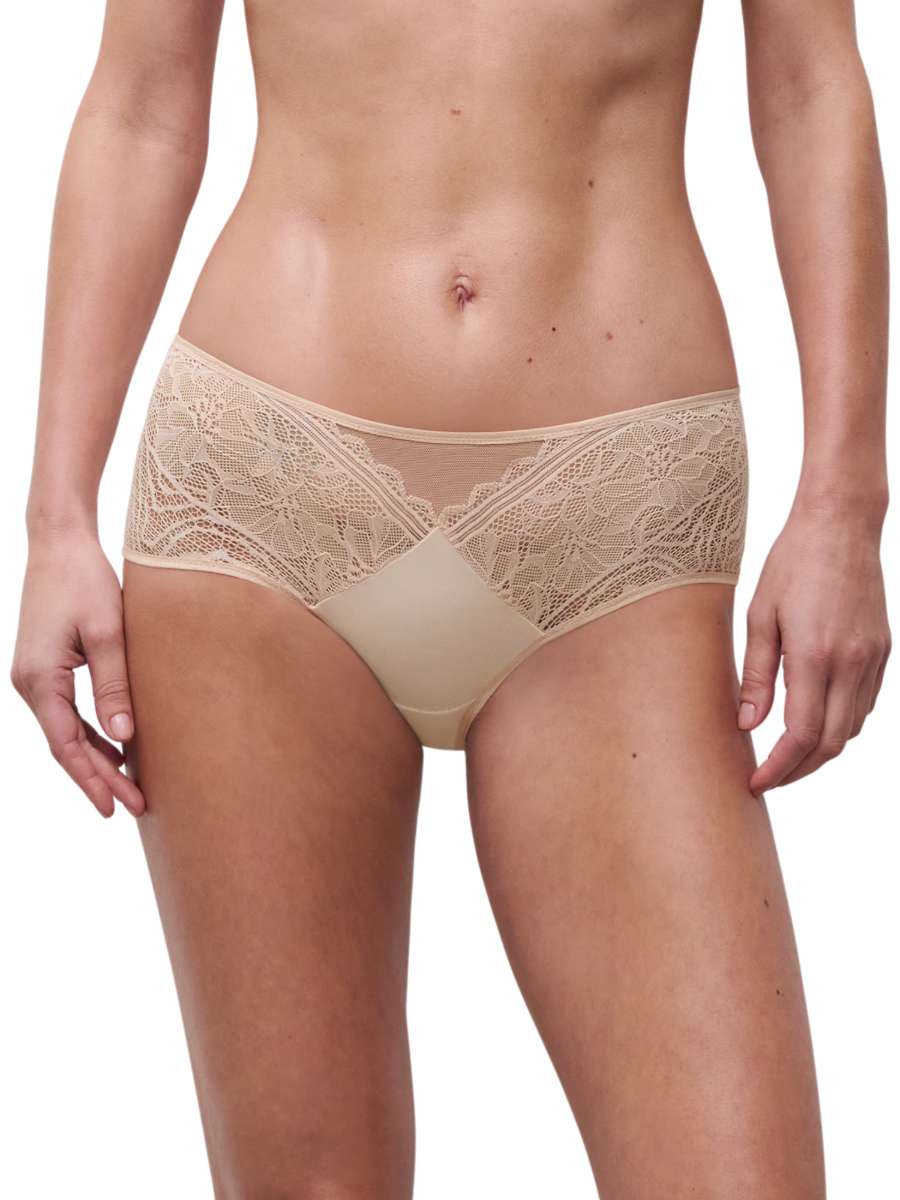 Chantelle - Culotte con encaje y tejido ultra suave línea Floral Touch.
