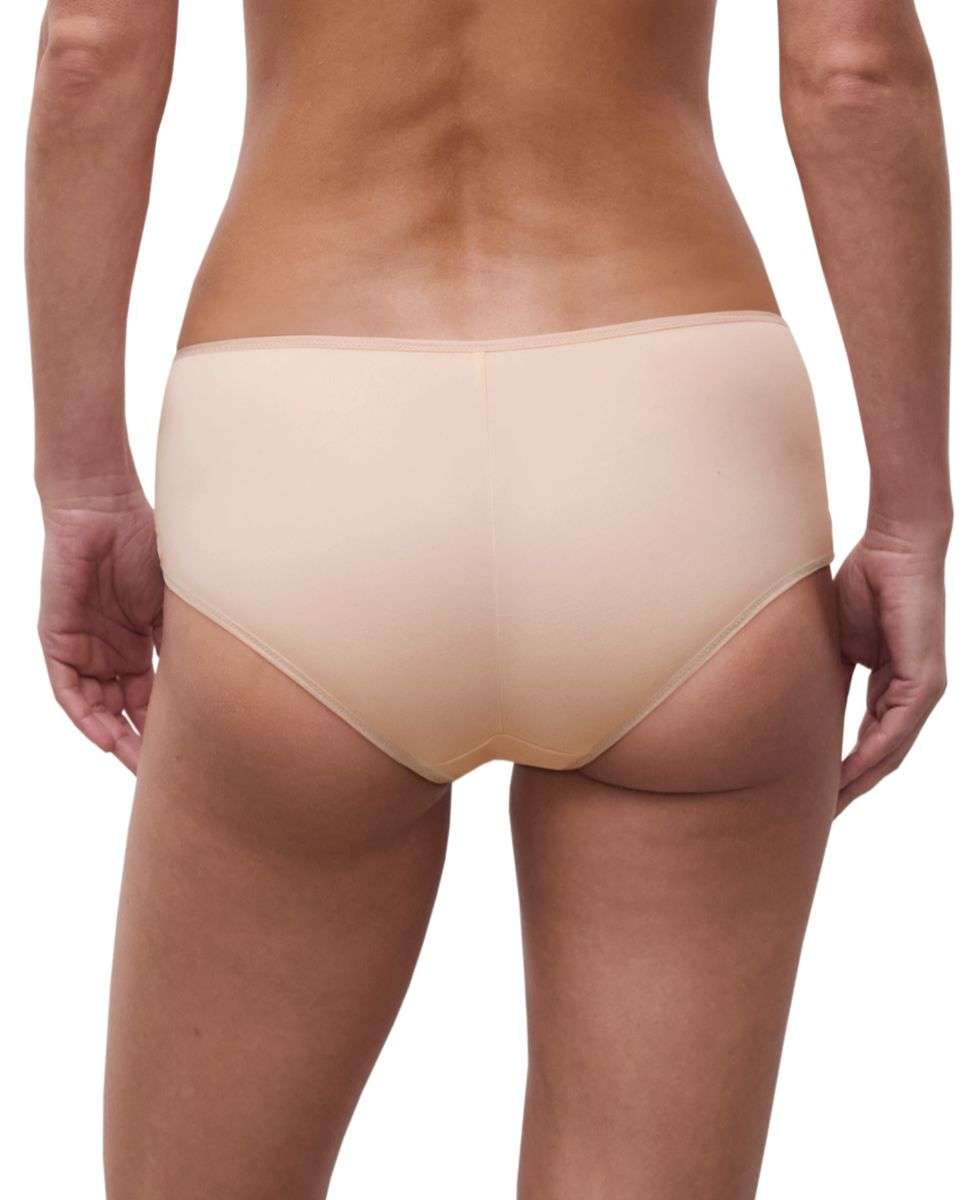 Culotte de mujer con encaje y tejido ultra suave línea floral touch - Chantelle - Beige Beige-2