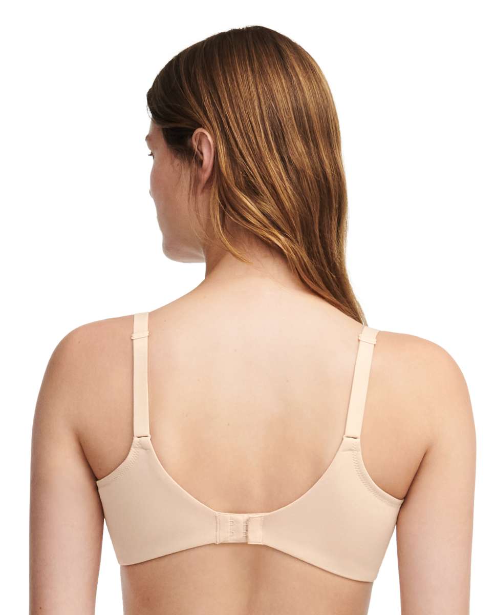 Sujetador con aros cubriente con encaje y tejido ultra suave Floral Touch - Chantelle - Beige Beige-2