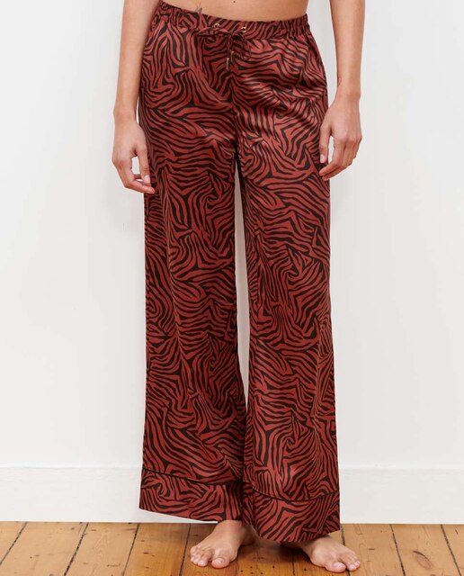 Pantalón de pijama de mujer Alis de seda
