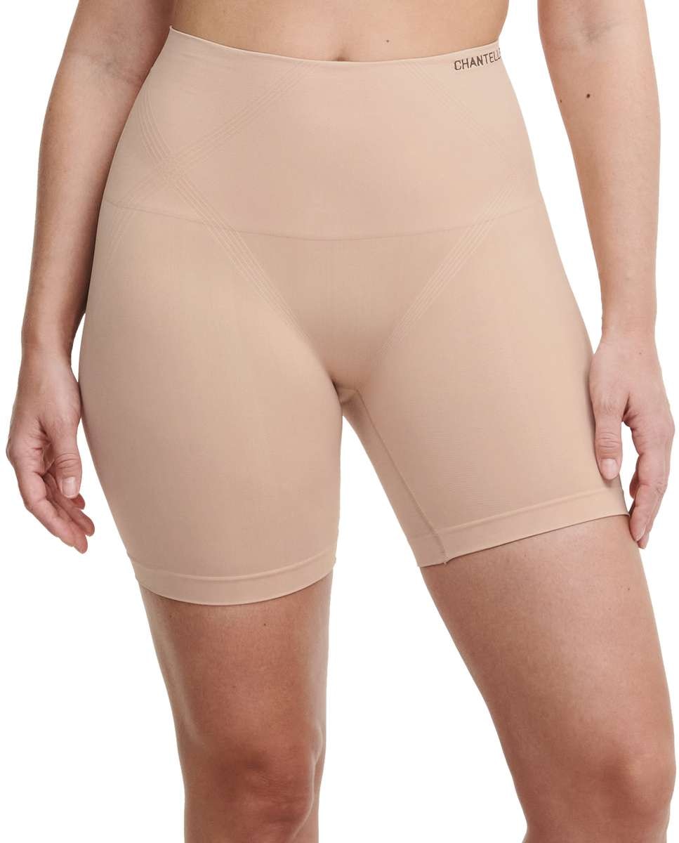 Imagen 0 de Pantalón faja de mujer moldeadora de talla alto smooth comfort Nude