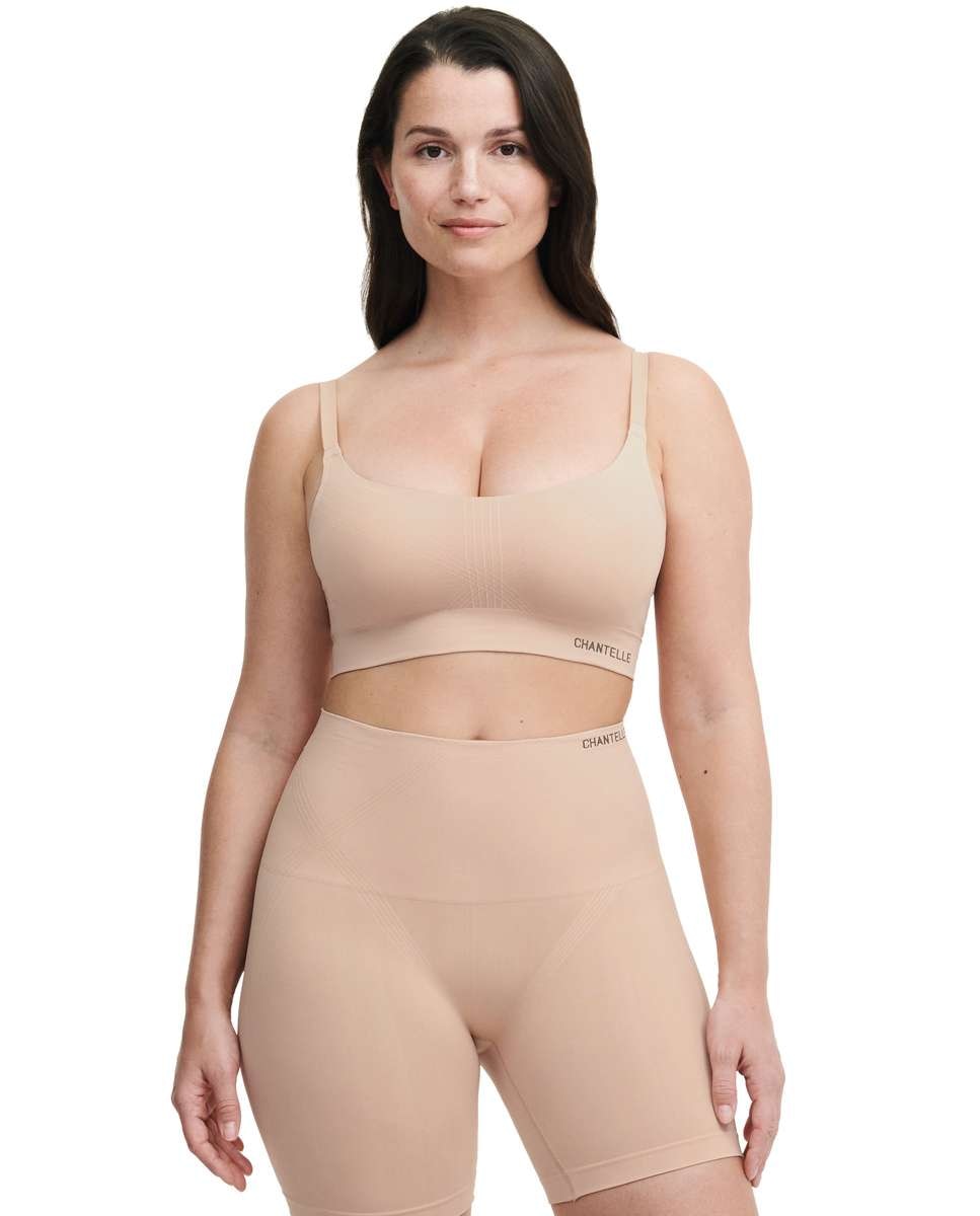 Pantalón faja de mujer moldeadora de talla alto smooth comfort - Chantelle - Nude Nude-2