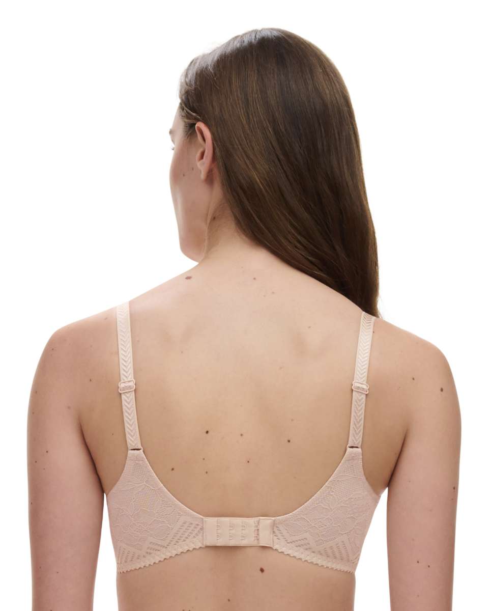 Sujetador con aro de mujer de capacidad y encaje línea origins - Chantelle - Beige Beige-2