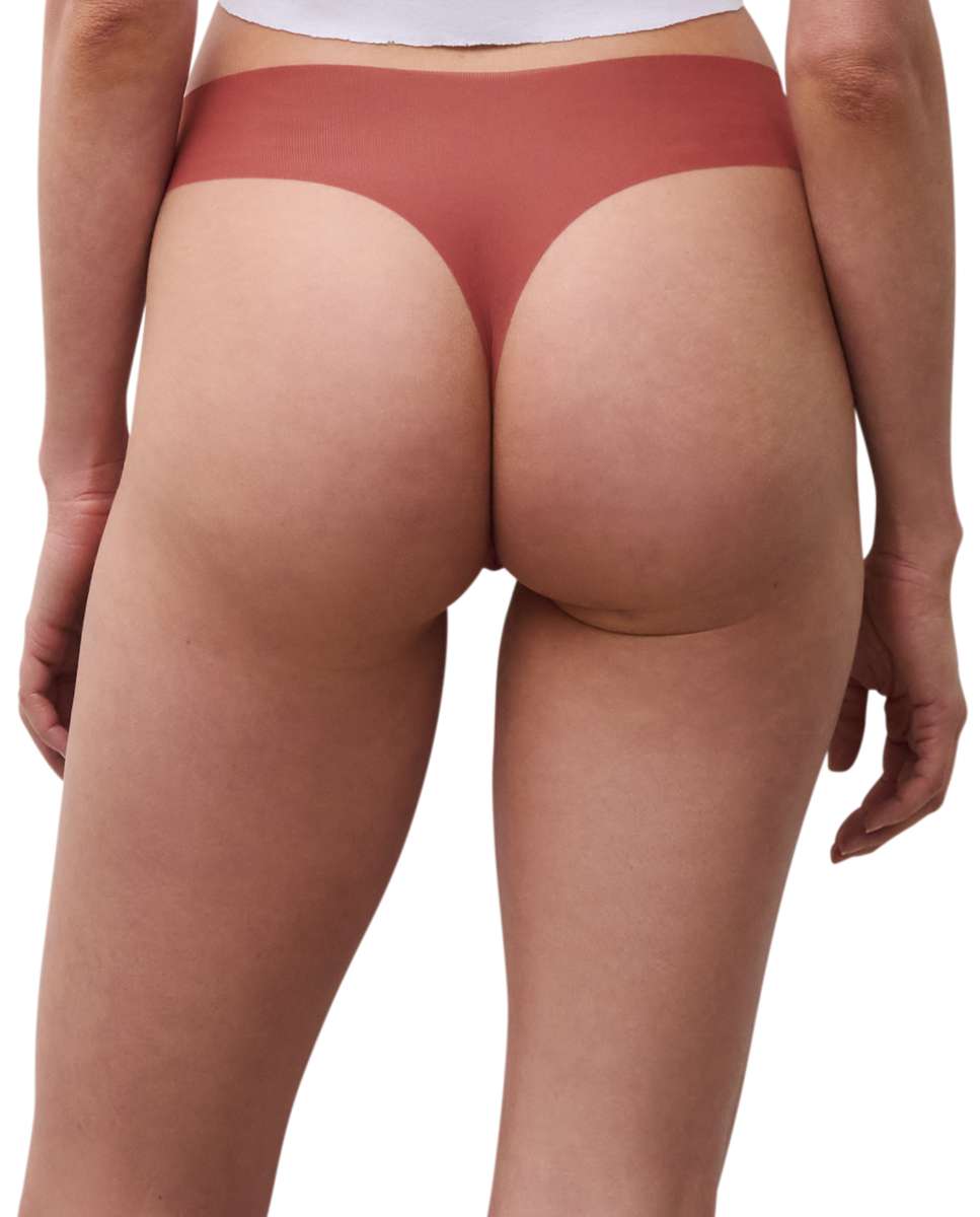 Tanga de mujer ultrafino de corte láser sin costuras línea pulpies - Chantelle - Ámbar Ámbar-2
