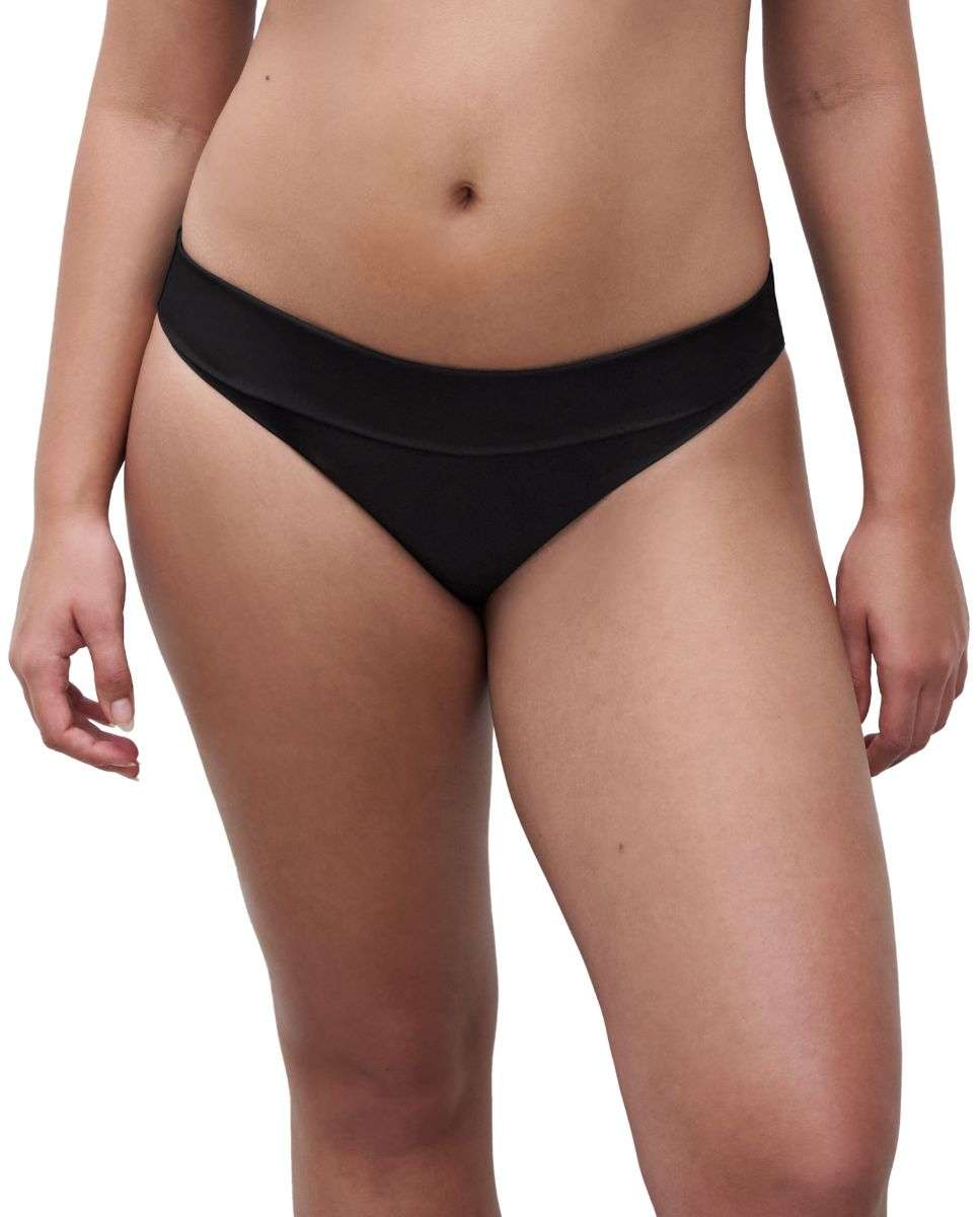 Chantelle - Braga de bikini alta con altura regulable y tejido italiano de alta gama de la línea Icon.