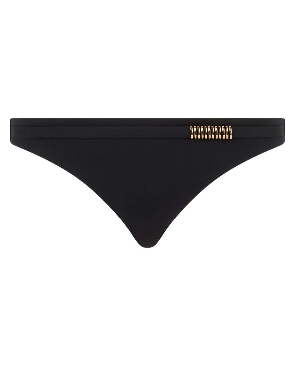 Braga de bikini con cobertura media y tejido italiano de alta gama de la línea icon - Chantelle - Negro Negro-3